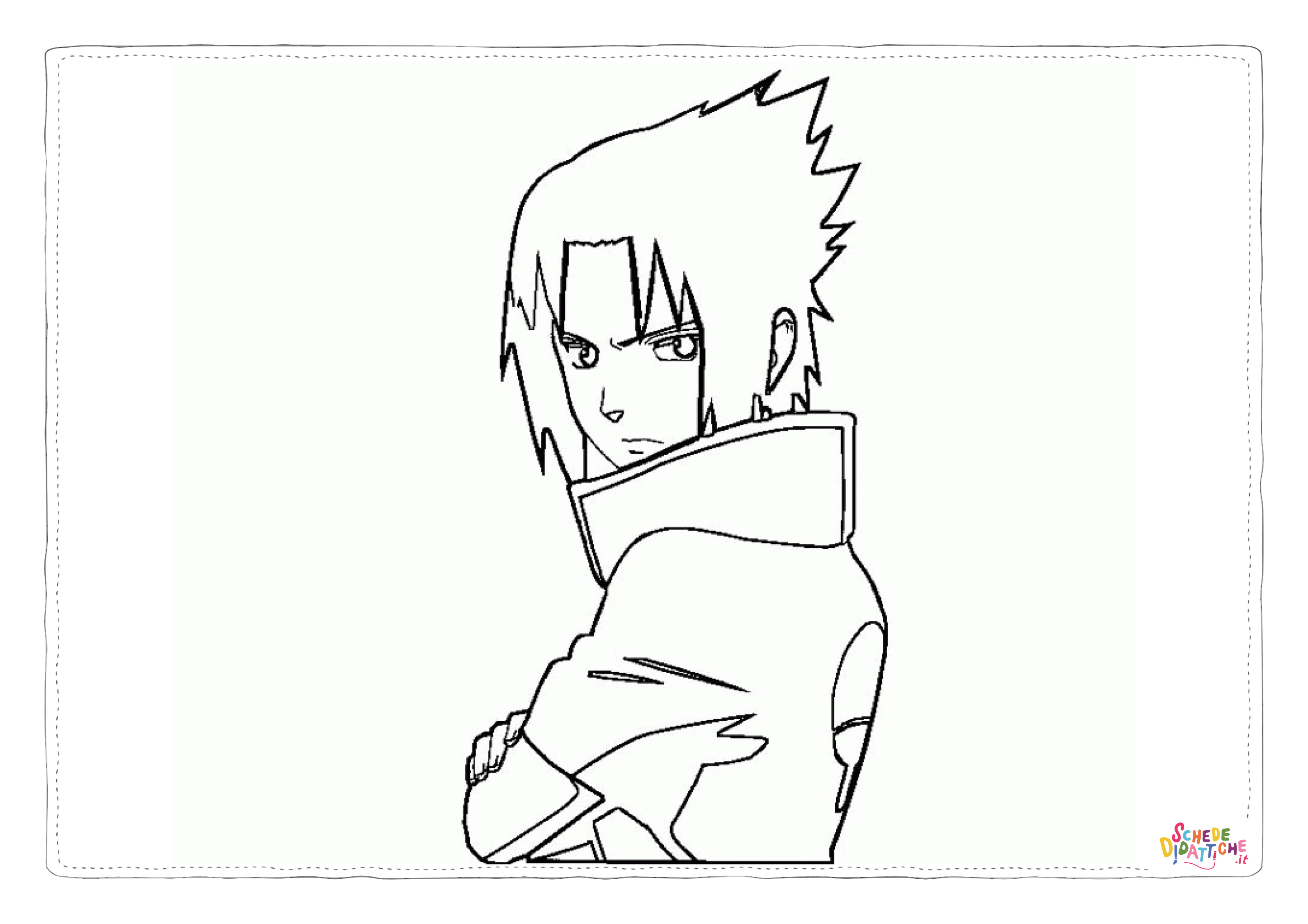Disegno "Disegno di Naruto da stampare e colorare 12" Disegno di Naruto da stampare e colorare 12