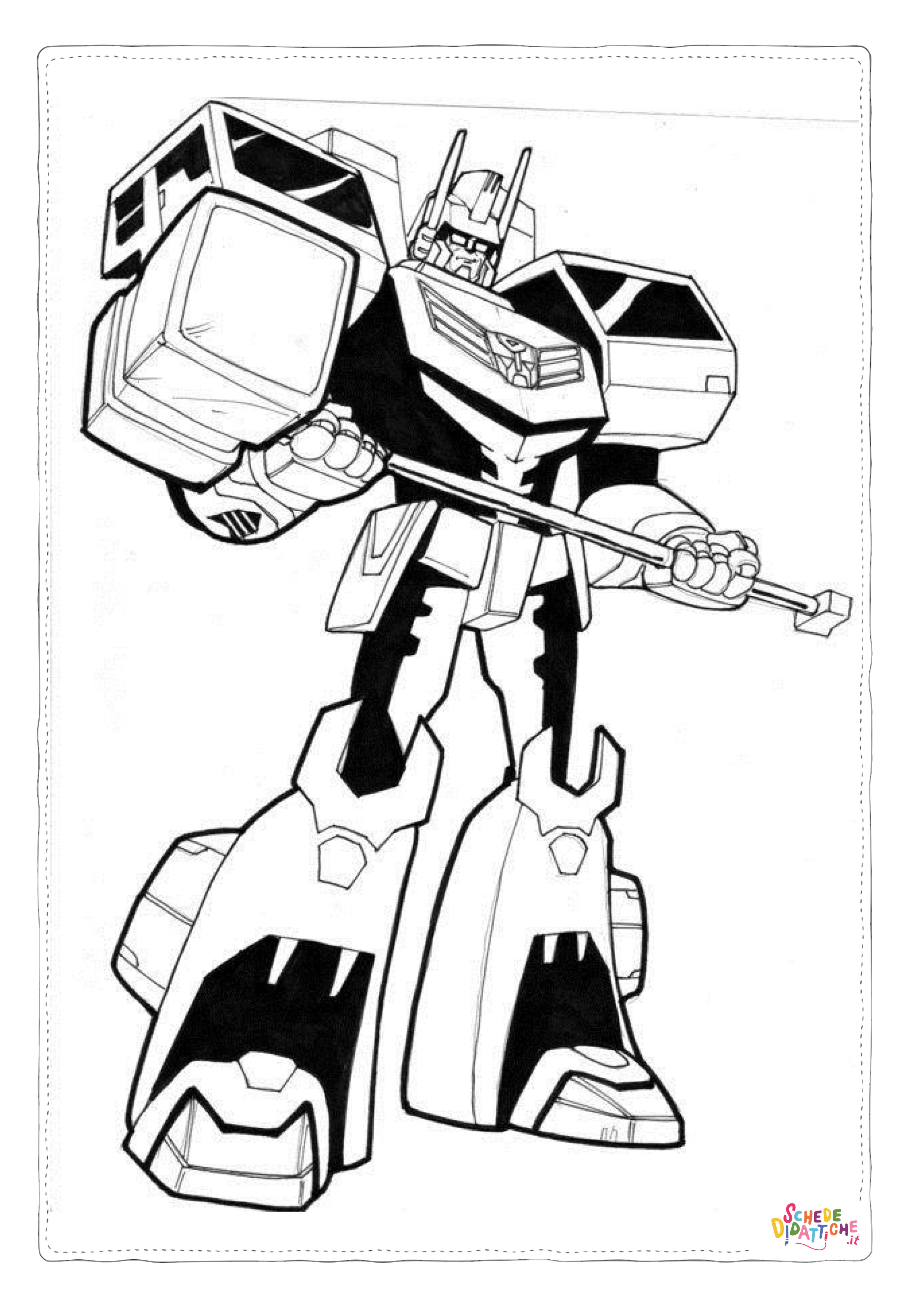 Disegno "Disegno di Transformers da stampare e colorare 57" Disegno di Transformers da stampare e colorare 57