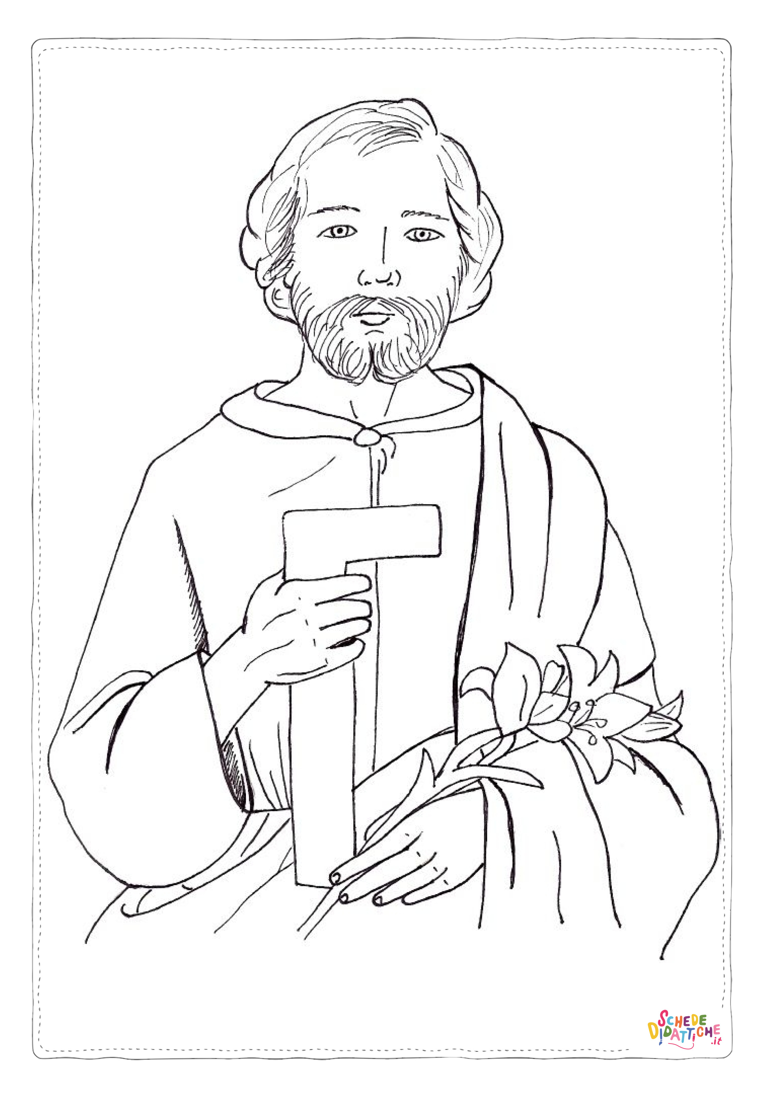 Disegno "Disegno di Cristianesimo da stampare e colorare 283" Disegno di Cristianesimo da stampare e colorare 283