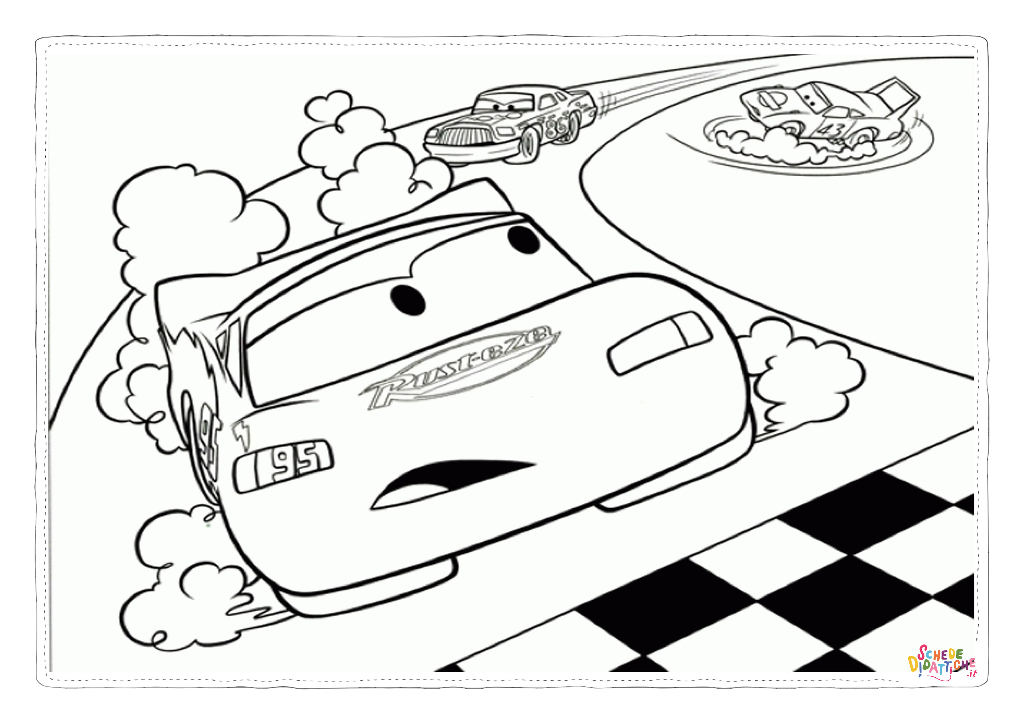 Disegno "Disegno di Cars da stampare e colorare 88" Disegno di Cars da stampare e colorare 88
