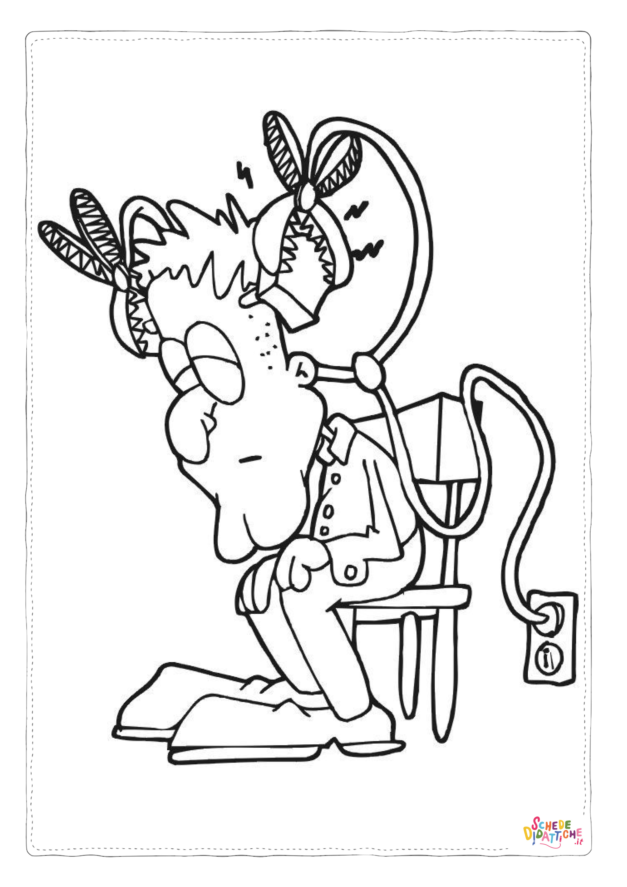 Disegno "Disegno di Frankenstein da stampare e colorare 22" Disegno di Frankenstein da stampare e colorare 22