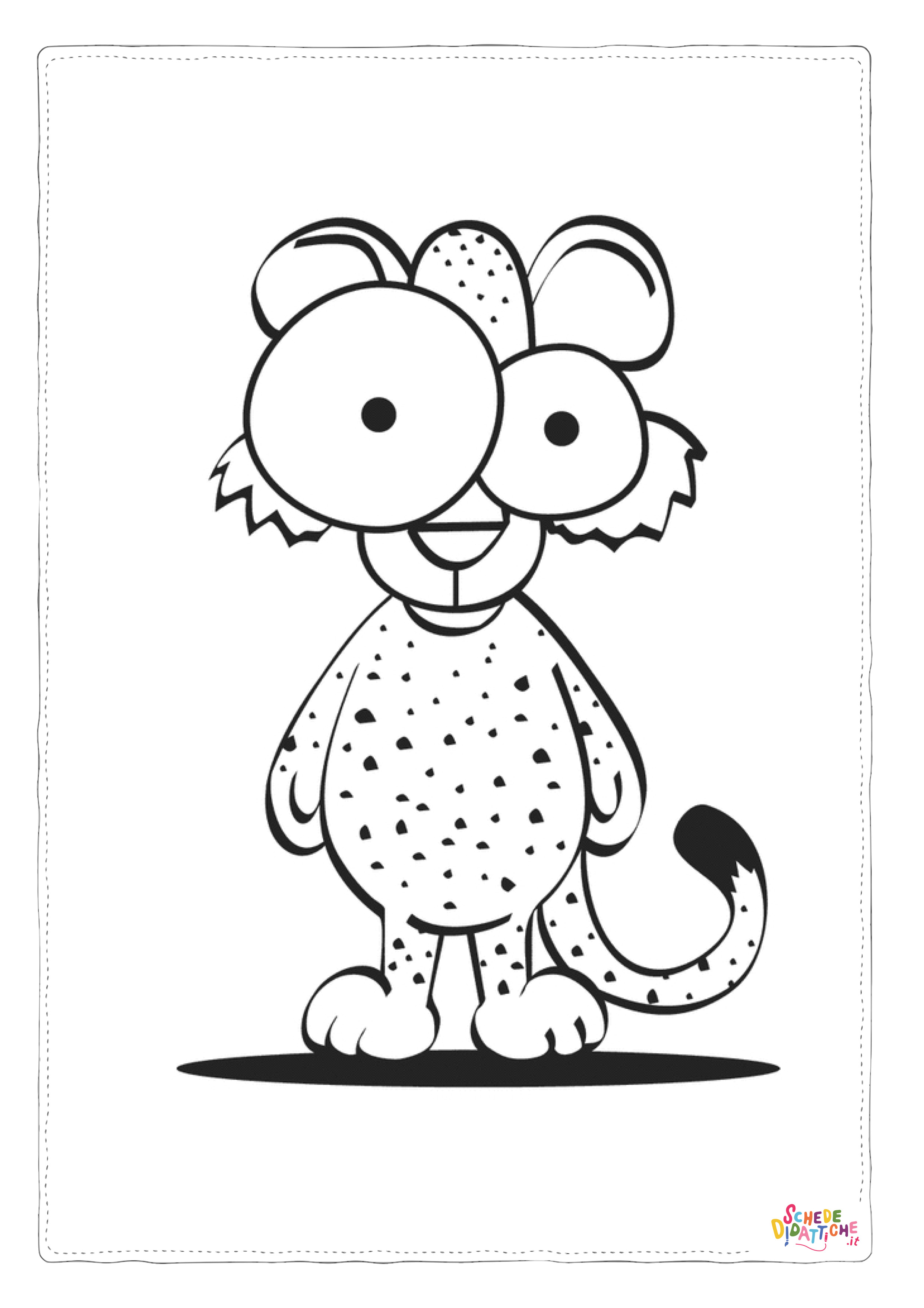 Disegno "Disegno di tigre da stampare e colorare 6" Disegno di tigre da stampare e colorare 6