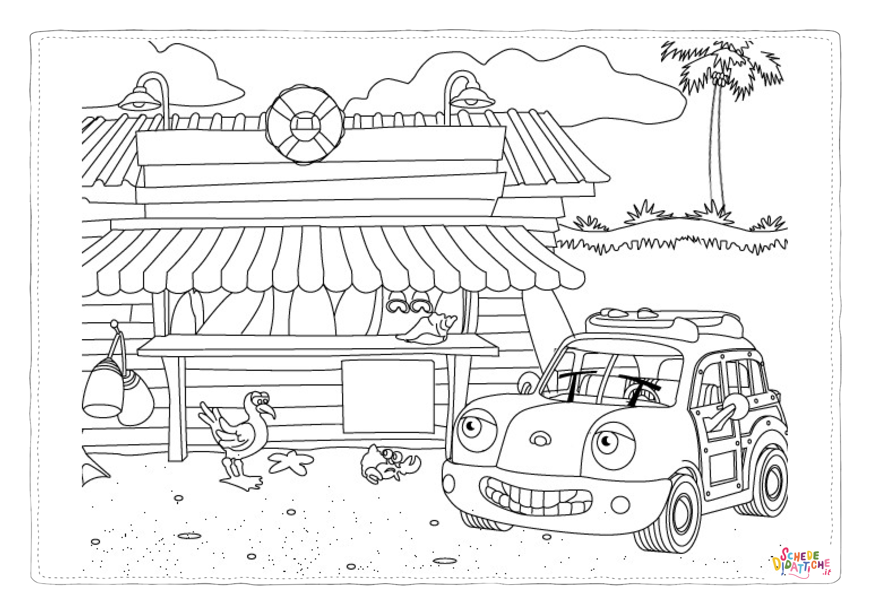 Disegno "Disegno di Cars da stampare e colorare 69" Disegno di Cars da stampare e colorare 69