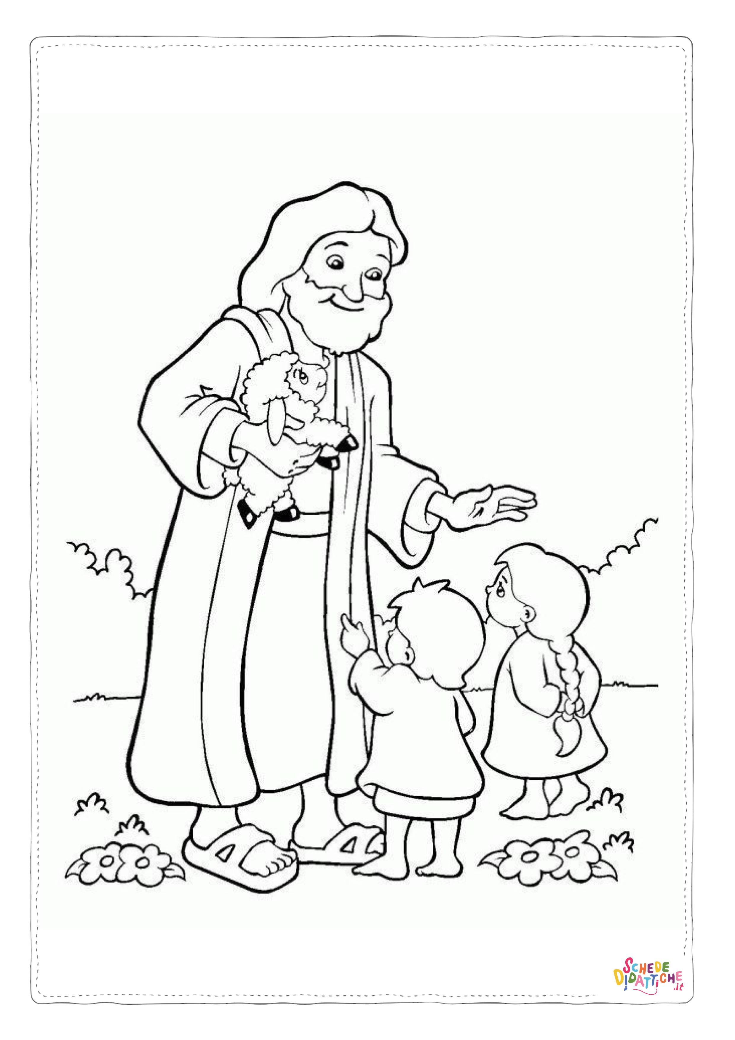 Disegno "Disegno di Cristianesimo da stampare e colorare 162" Disegno di Cristianesimo da stampare e colorare 162
