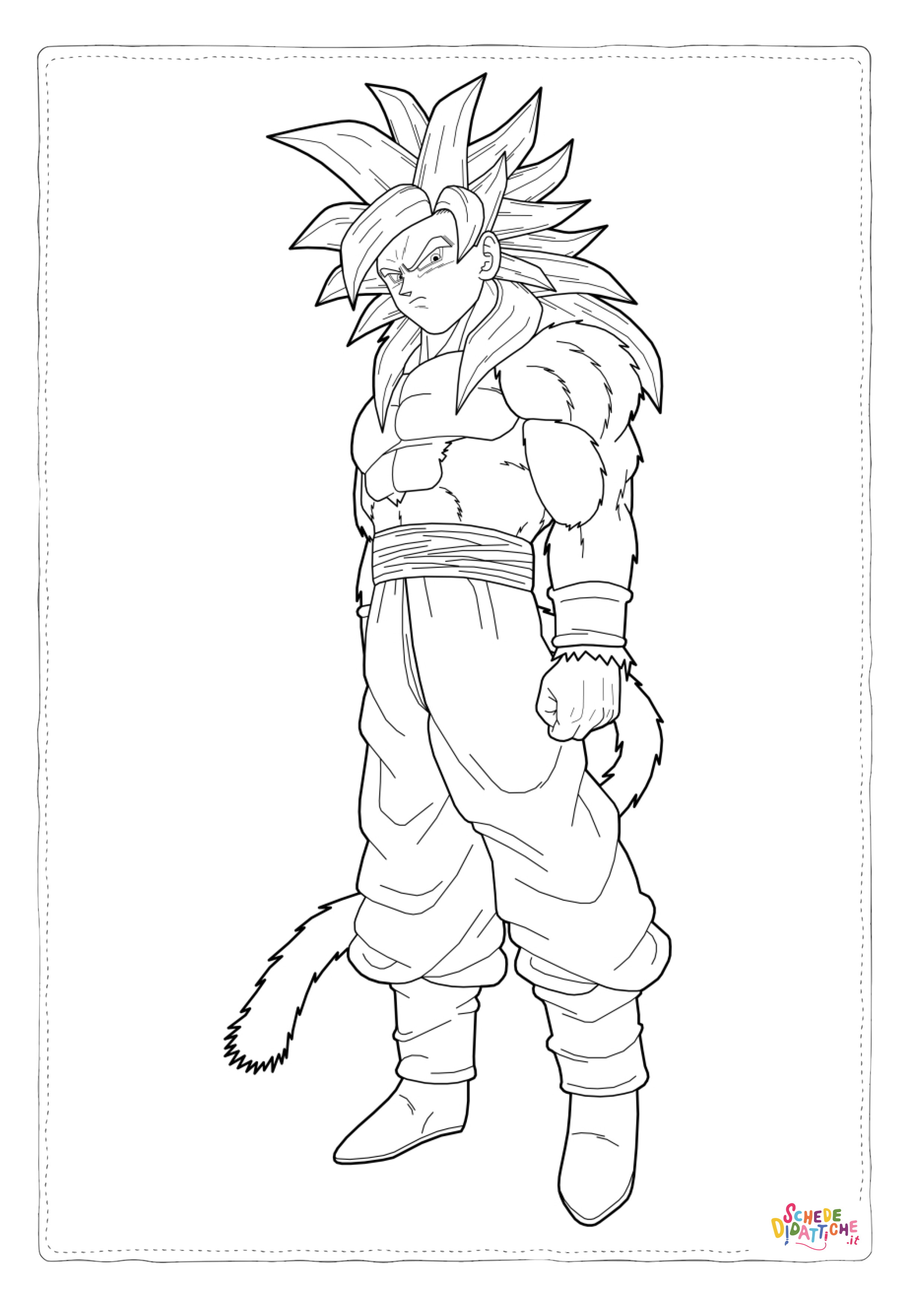 Disegno di Dragon Ball da stampare e colorare 141