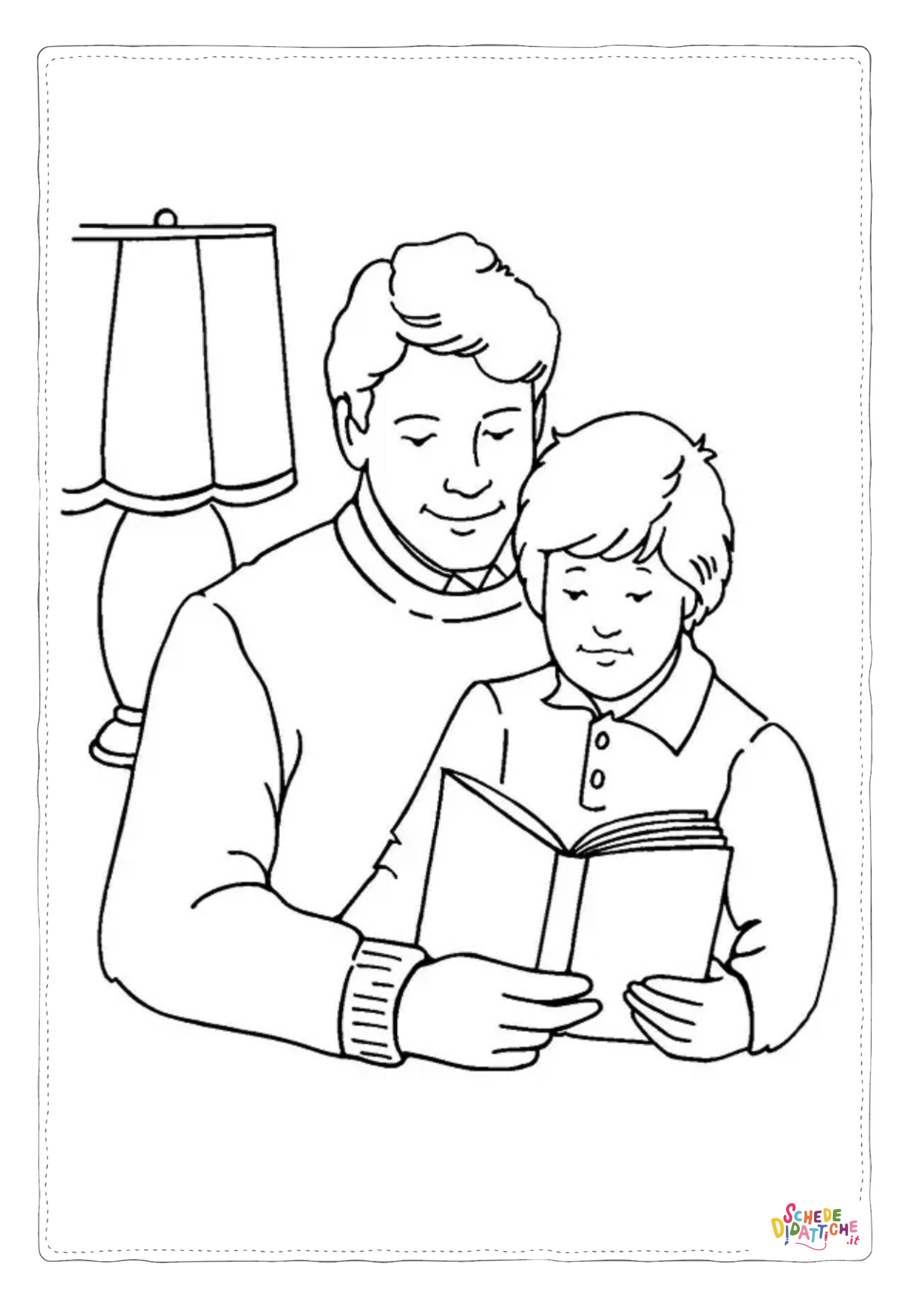 Disegno "Padri e figli 22" Padri e figli 22