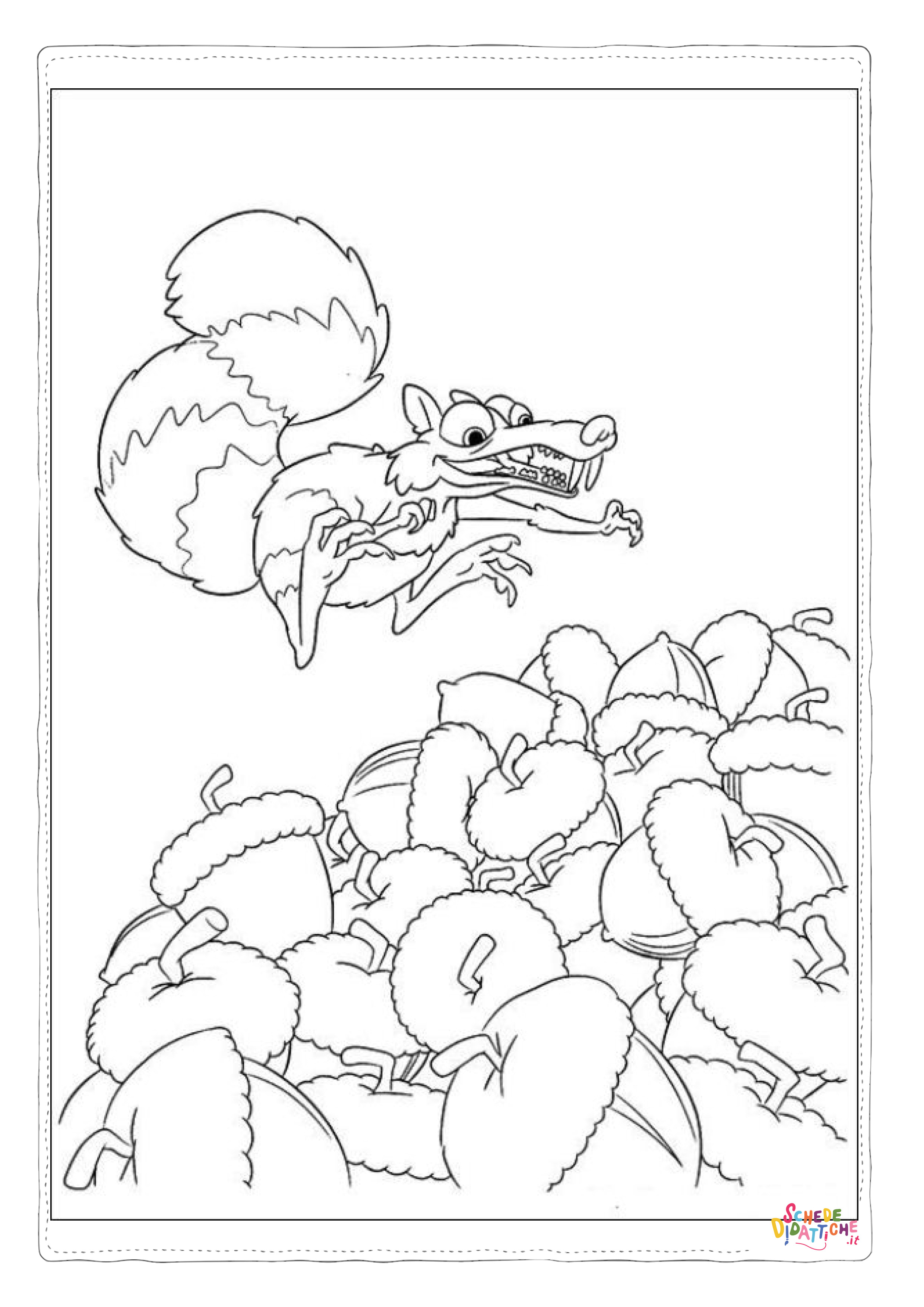Disegno "L'era glaciale 57" L'era glaciale 57