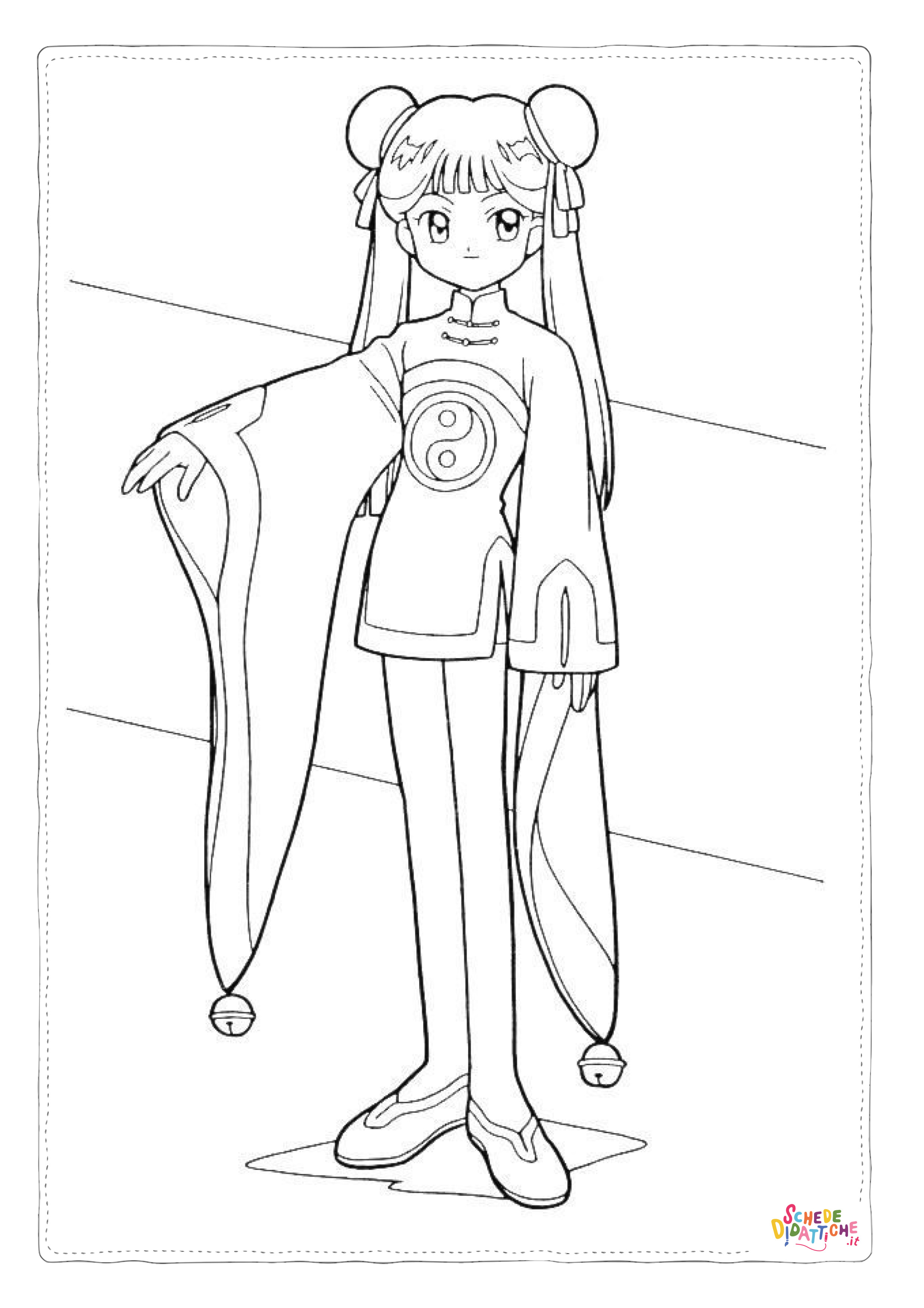 Disegno "Disegno di Sailor Moon da stampare e colorare 79" Disegno di Sailor Moon da stampare e colorare 79