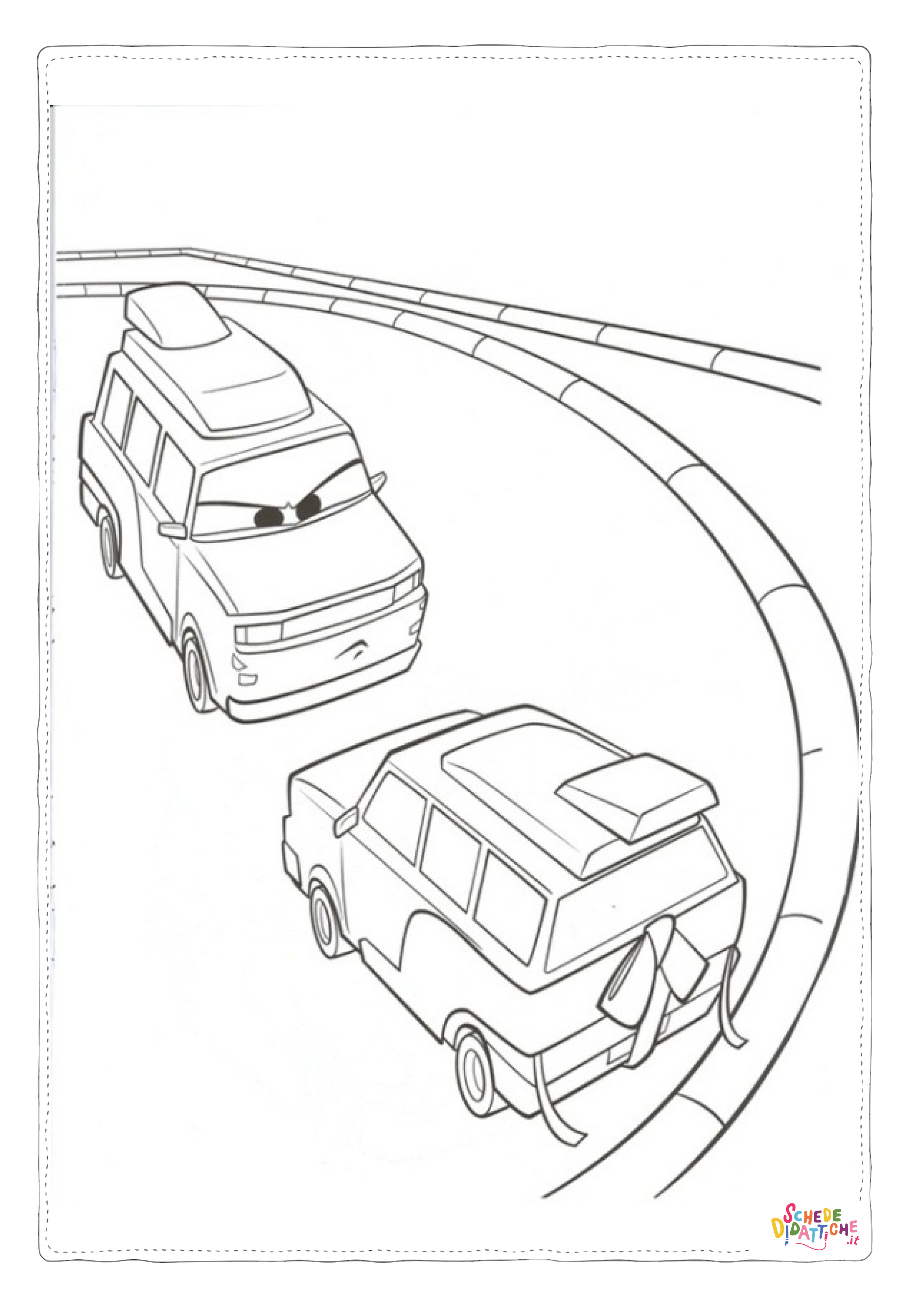 Disegno "Disegno di Cars da stampare e colorare 136" Disegno di Cars da stampare e colorare 136