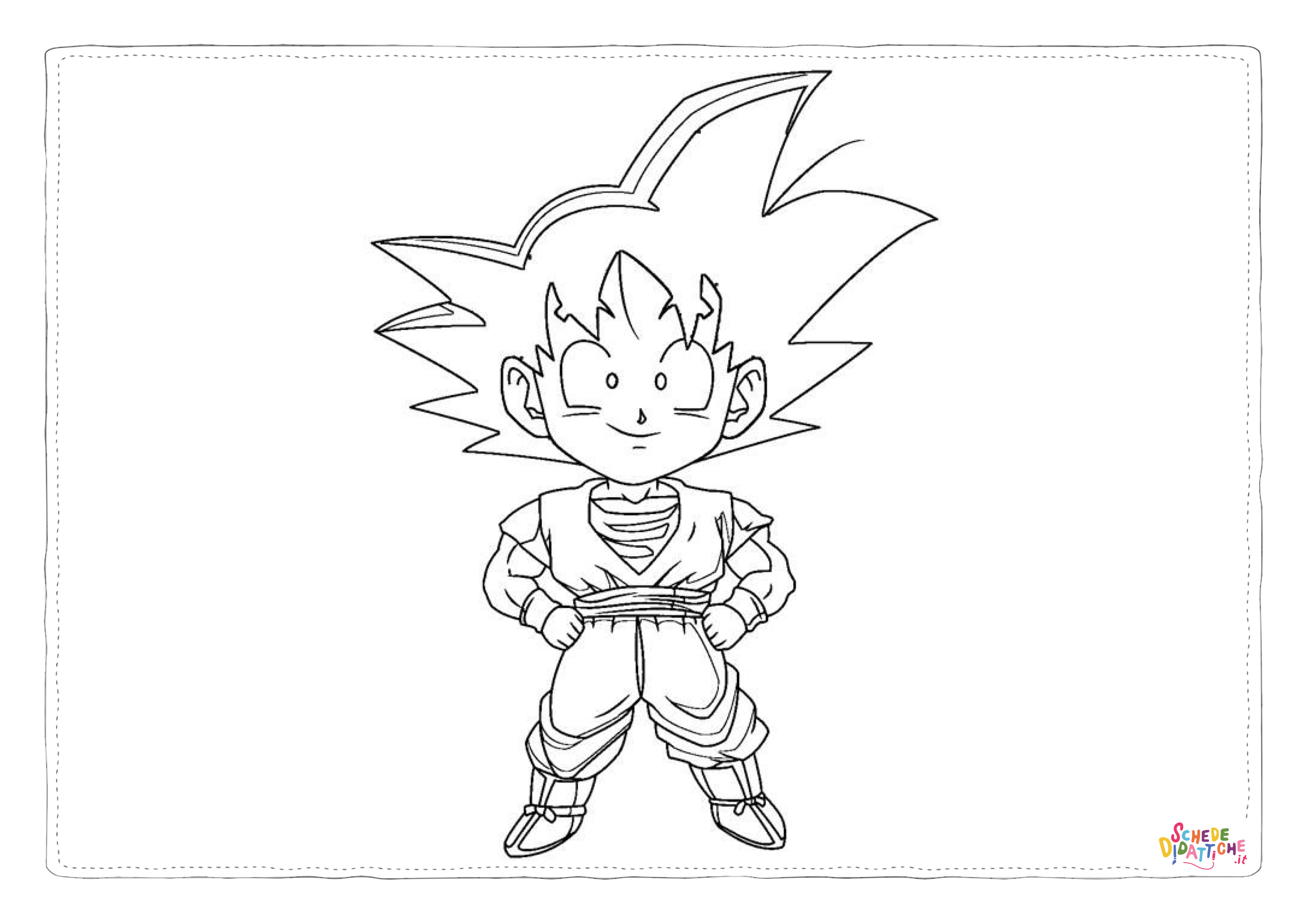 Disegno di Dragon Ball da stampare e colorare 37