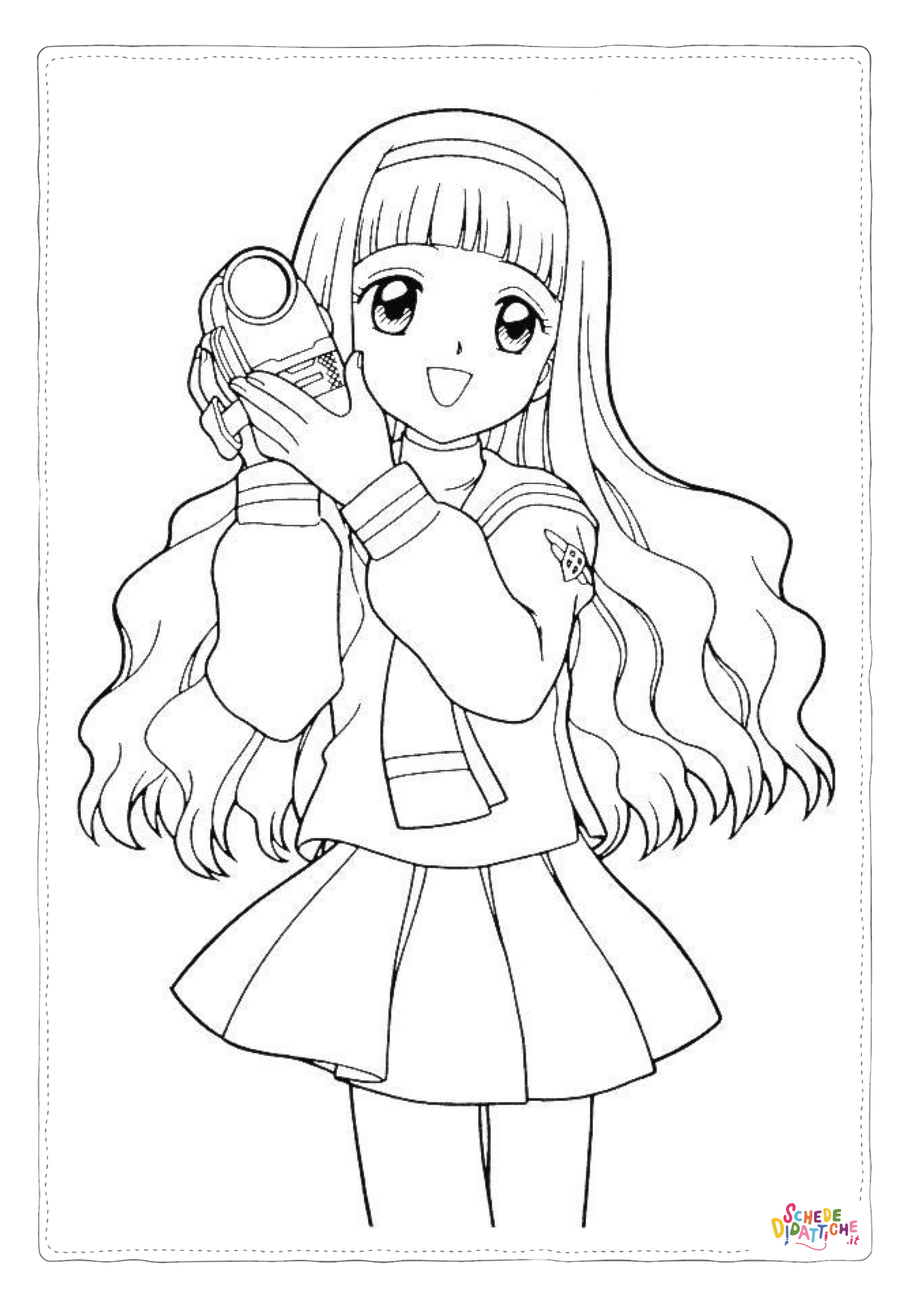 Disegno "Disegno di Sailor Moon da stampare e colorare 82" Disegno di Sailor Moon da stampare e colorare 82