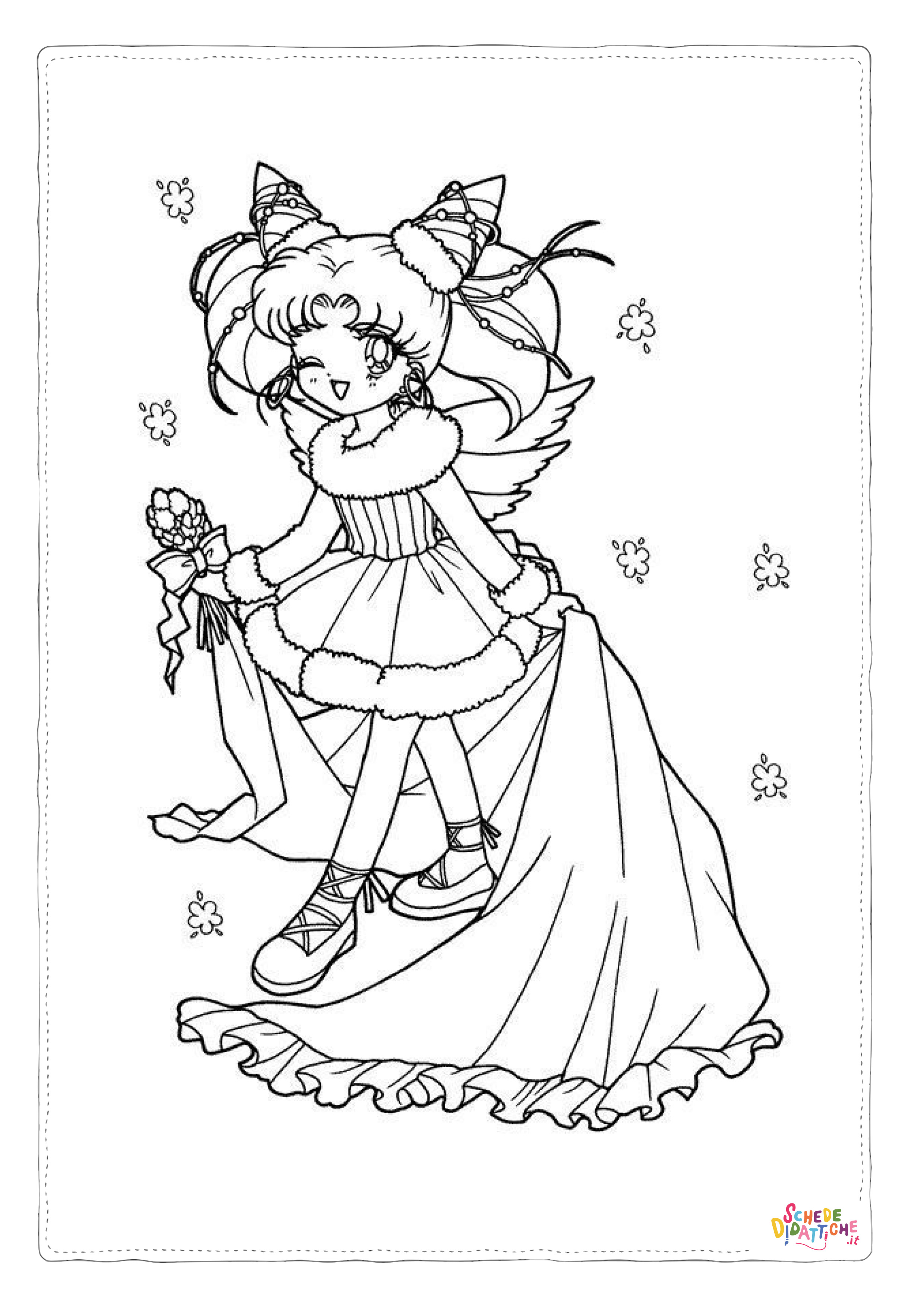 Disegno di Sailor Moon da stampare e colorare 33