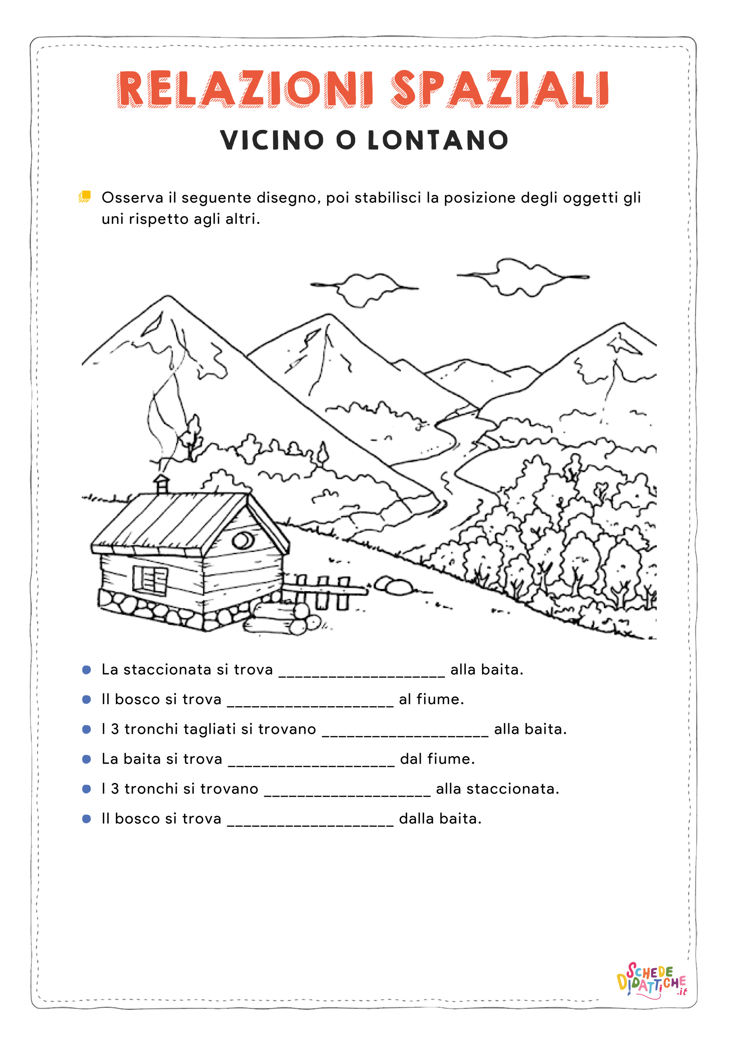 Disegno "Vicino o lontano 2" Vicino o lontano 2
