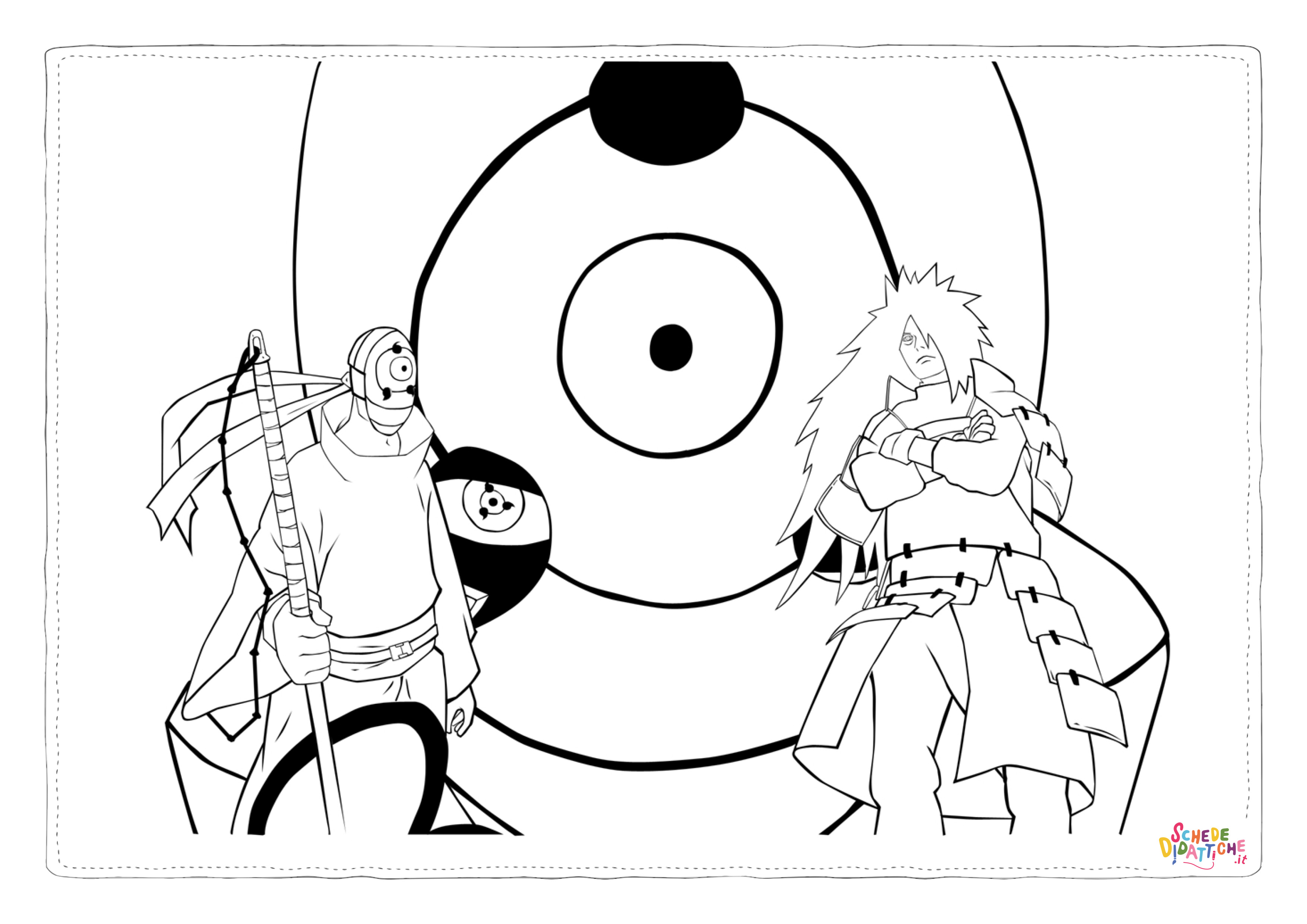 Disegno di Naruto da stampare e colorare 31