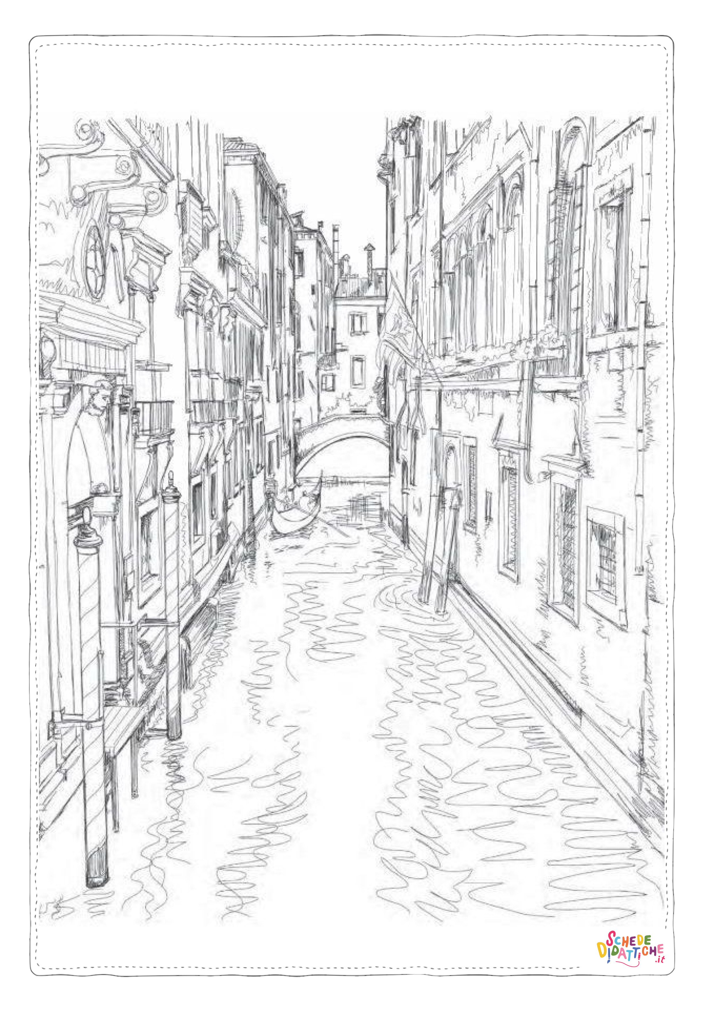Disegno "Disegno di monumento famoso da stampare e colorare 59" Disegno di monumento famoso da stampare e colorare 59