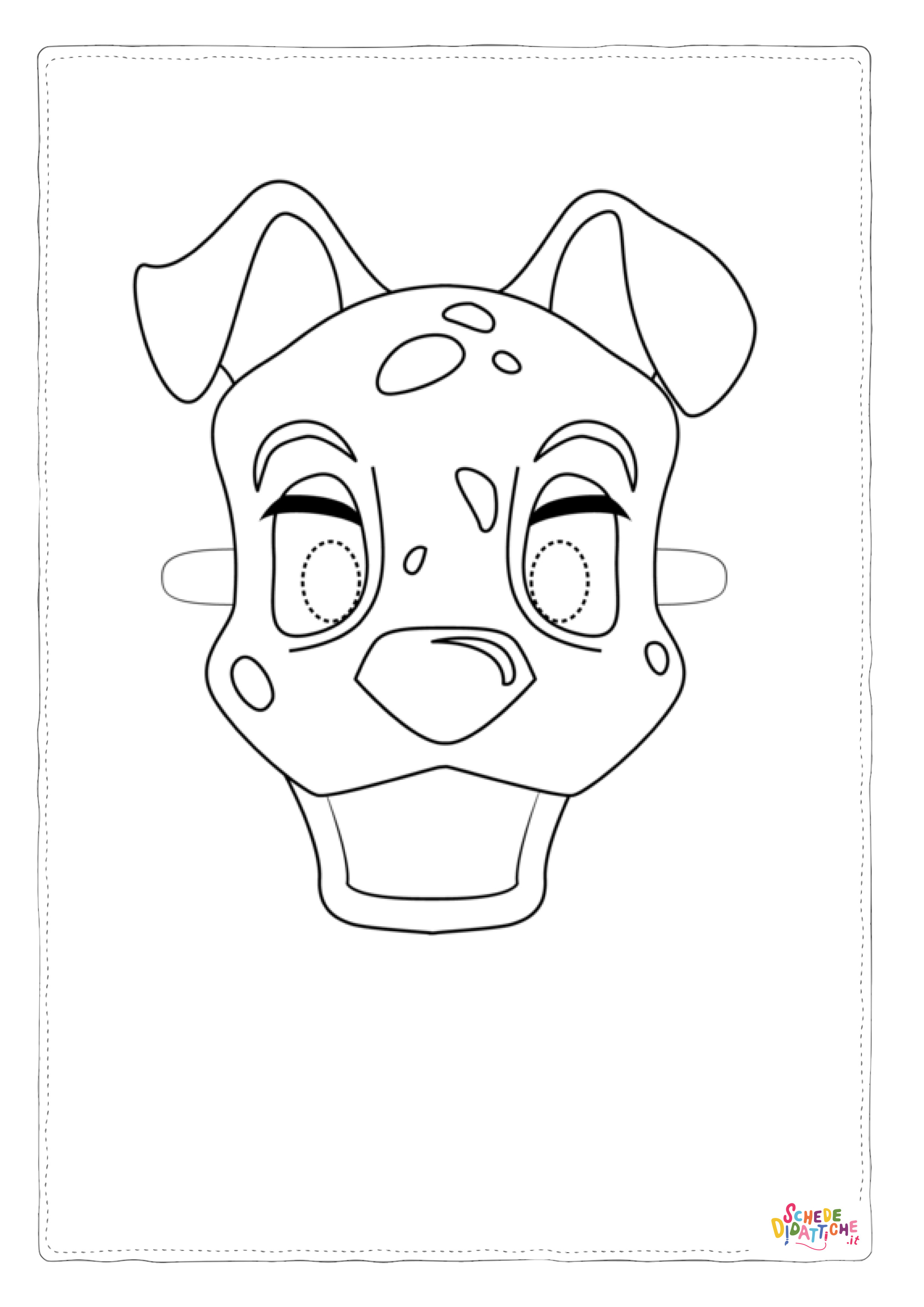 Disegno "Maschera 14" Maschera 14