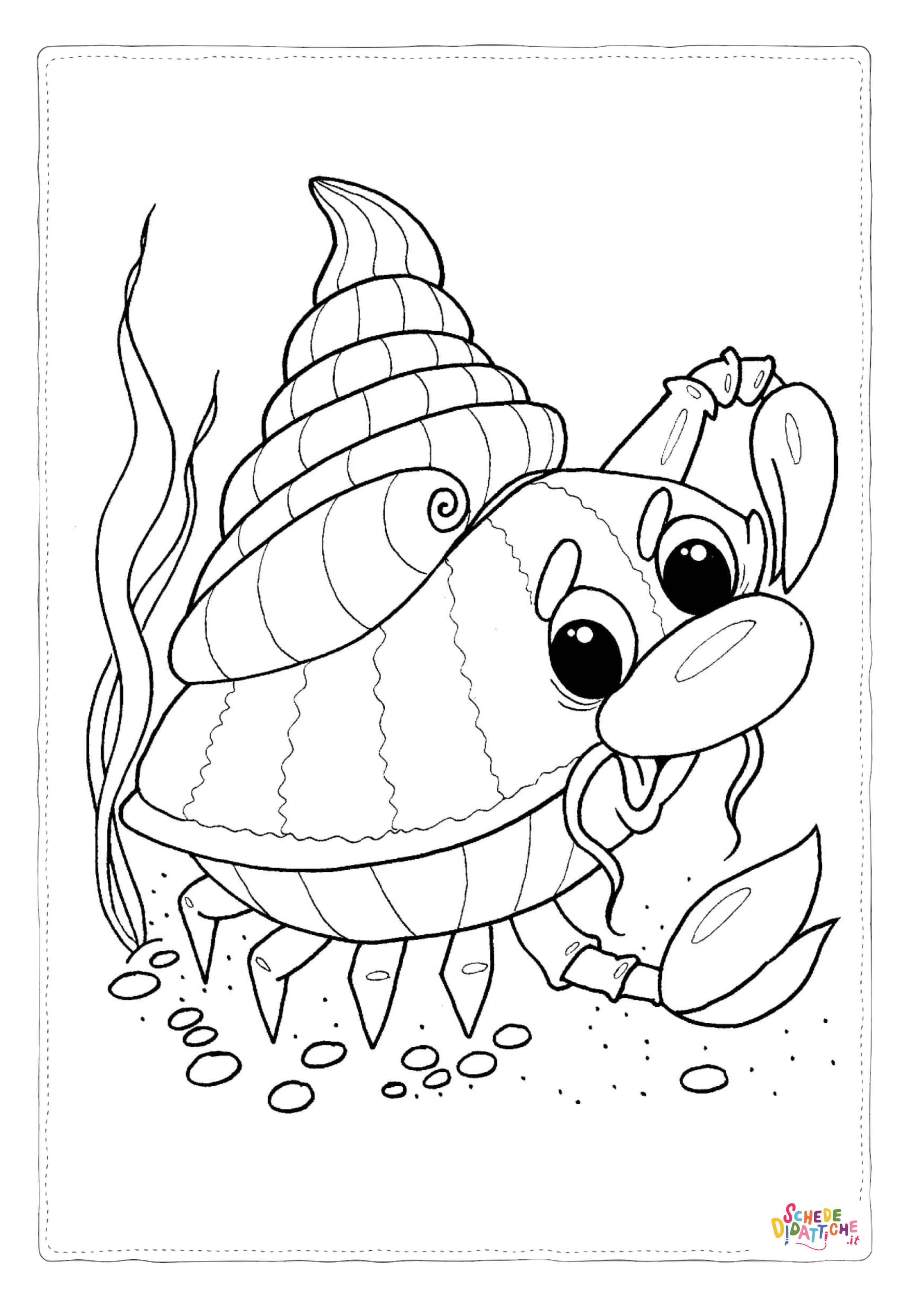 Disegno "Disegno di pesce da stampare e colorare 165" Disegno di pesce da stampare e colorare 165
