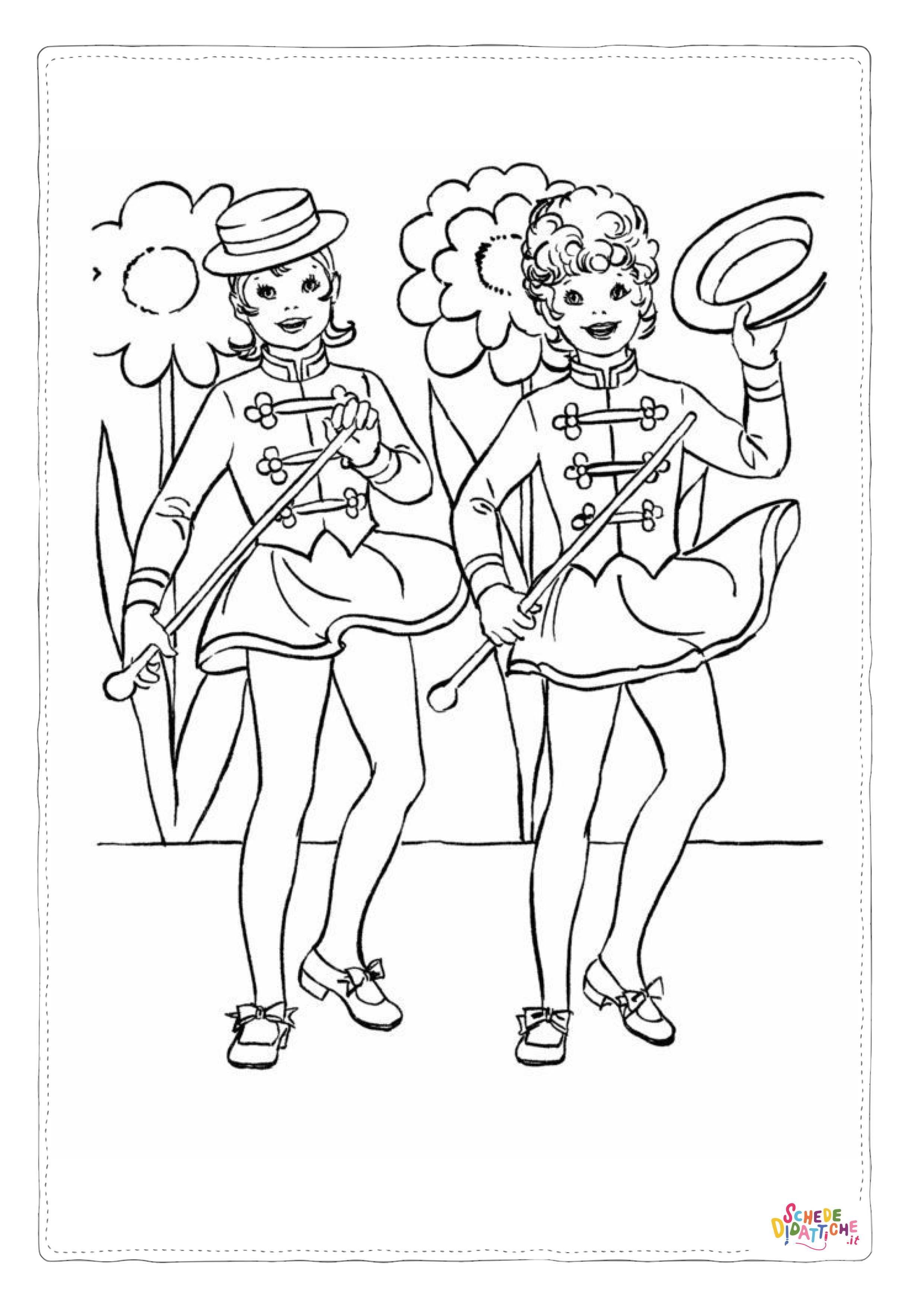Disegno di circense da stampare e colorare 45