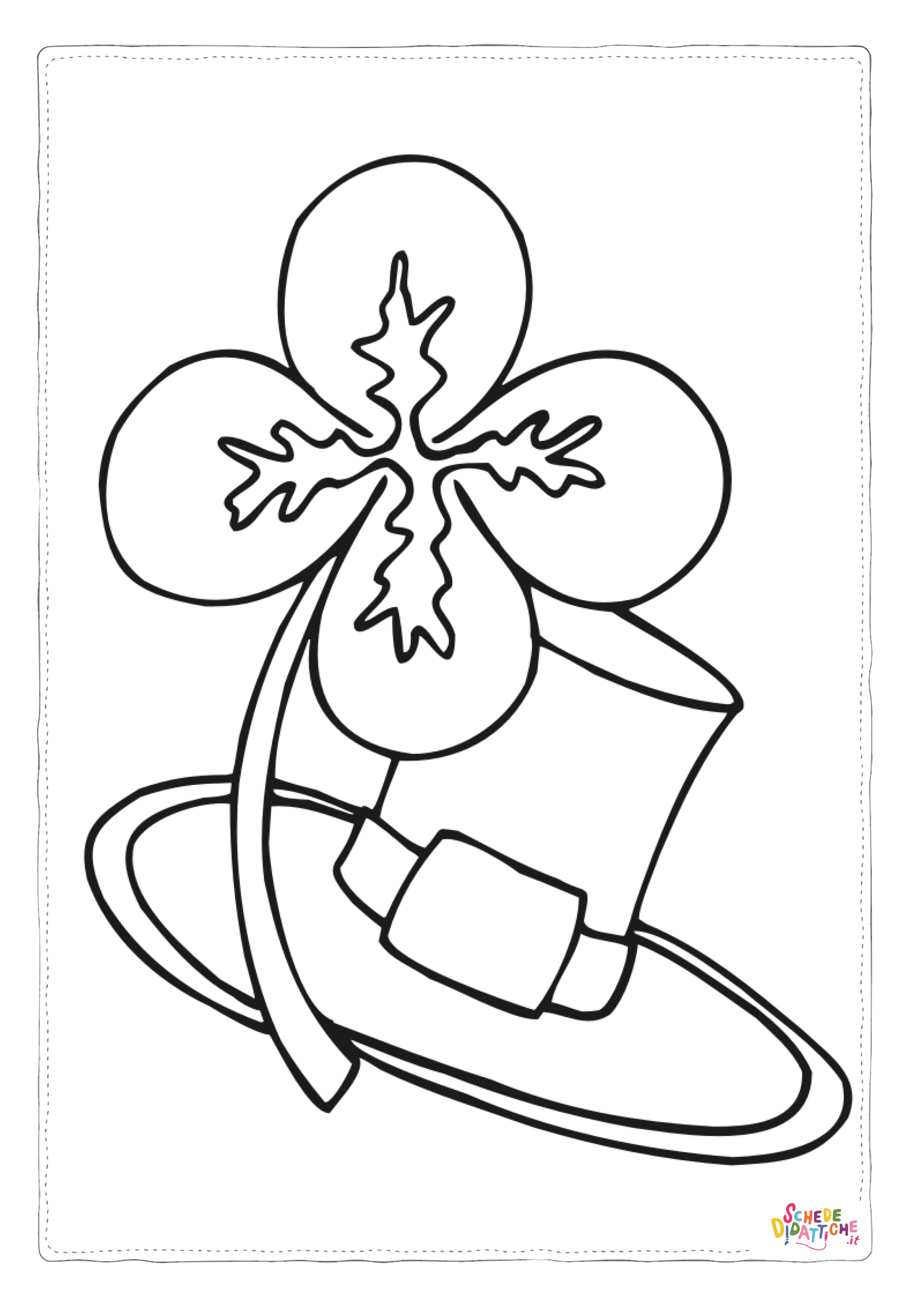 Disegno "Disegno di cappello da stampare e colorare 32" Disegno di cappello da stampare e colorare 32