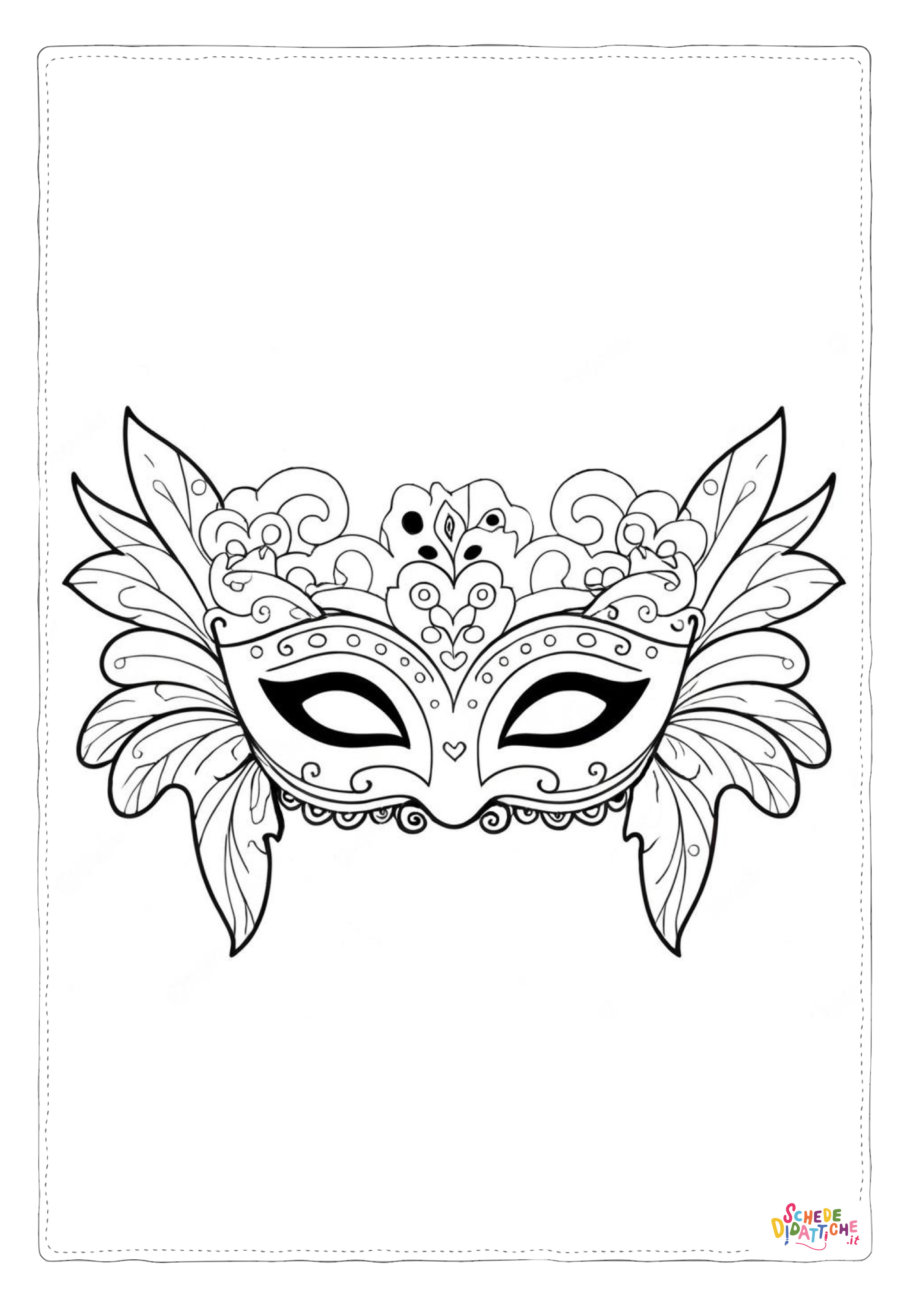 Disegno "Maschera 57" Maschera 57