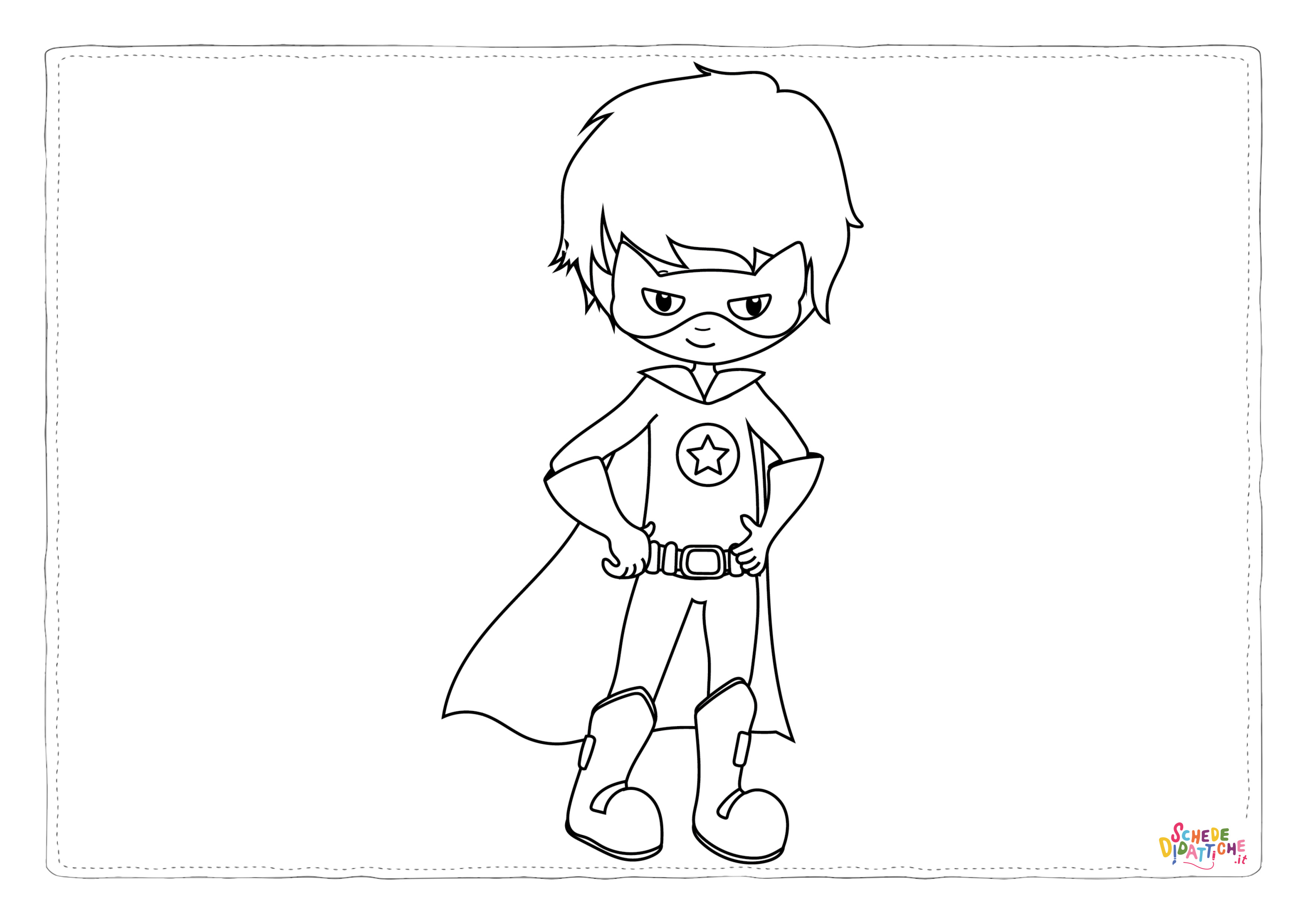 Disegno "SUPERHERO STAMPS-03" SUPERHERO STAMPS-03