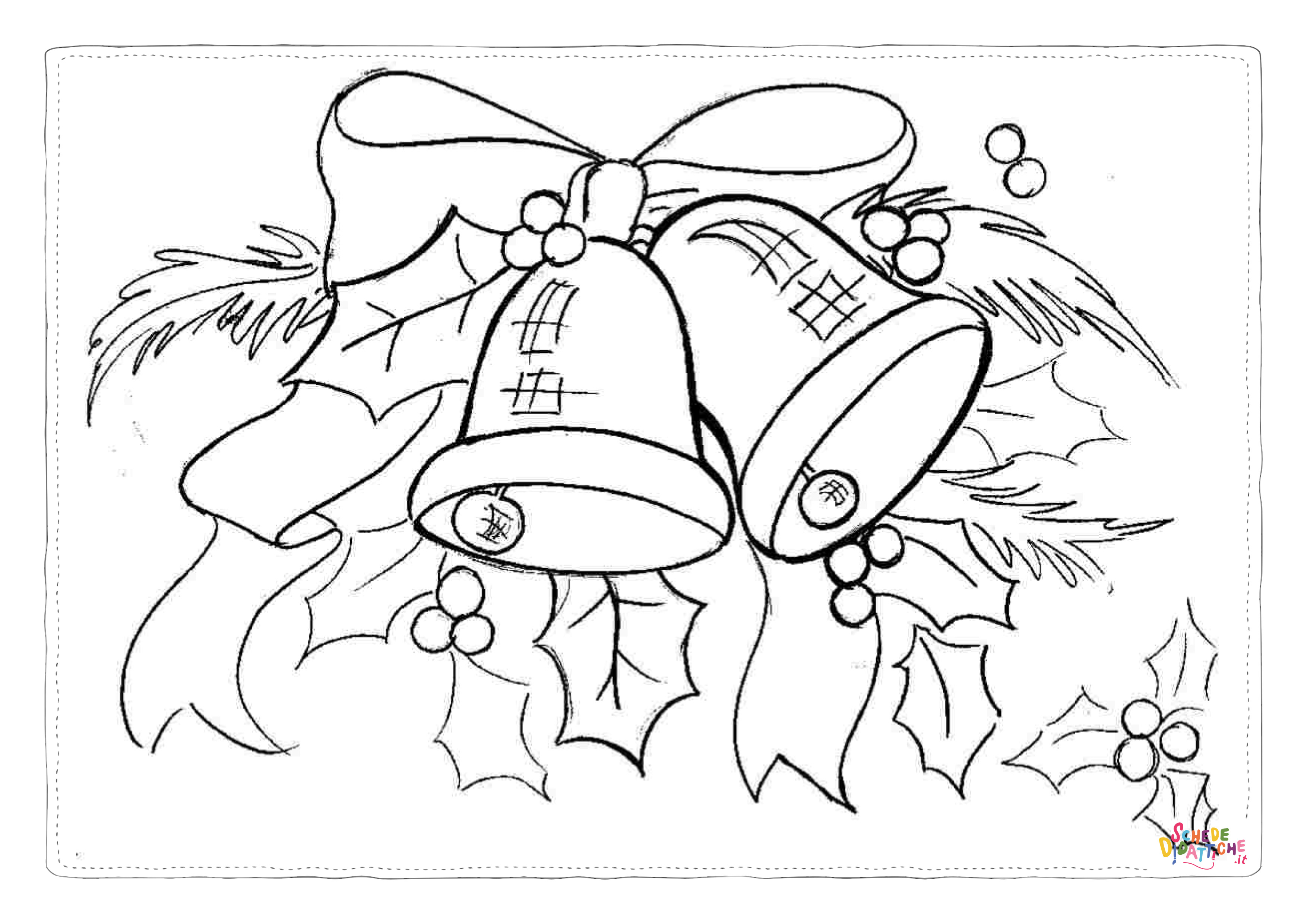 Disegno di campanella da stampare e colorare 17