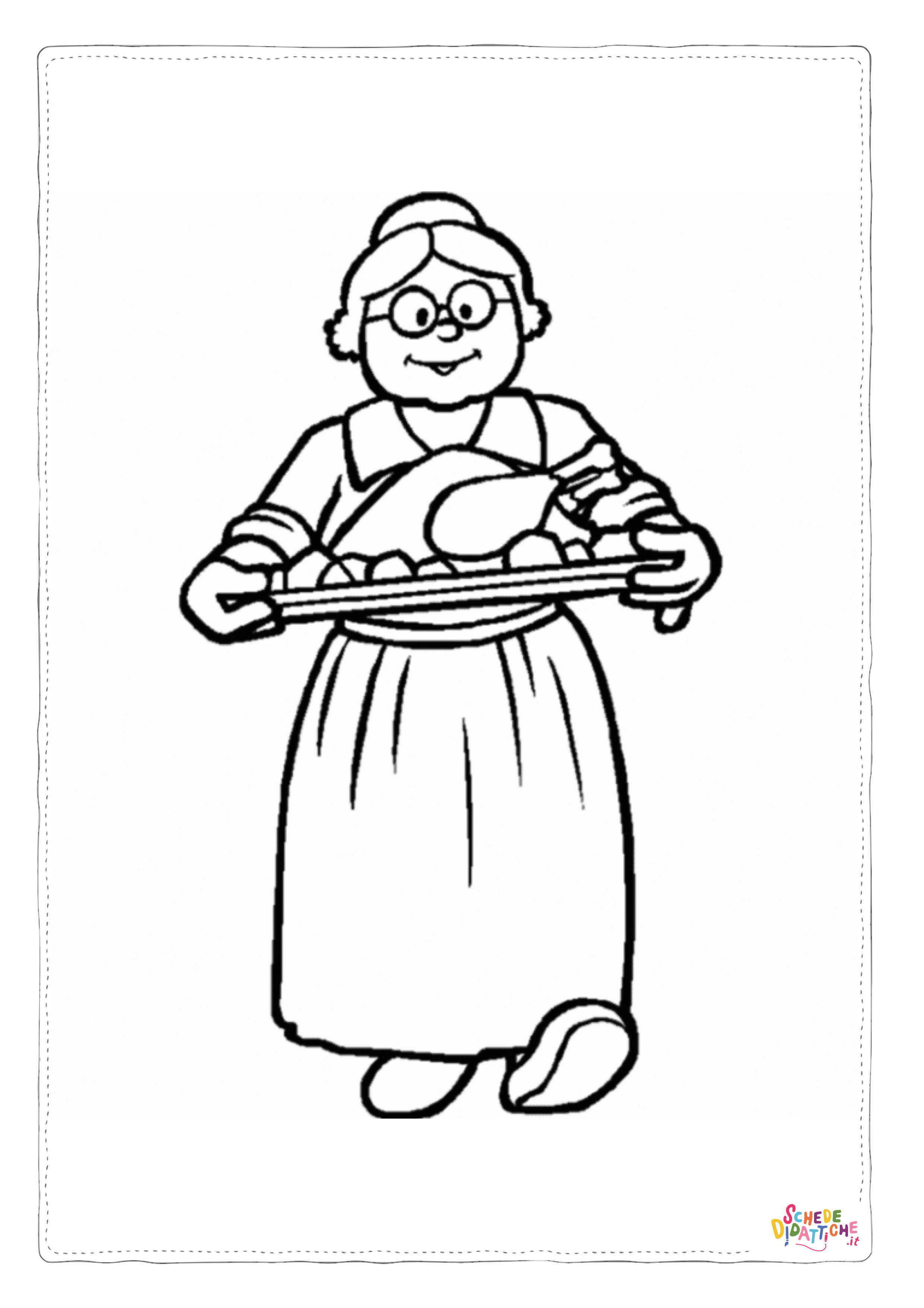 Disegno "Disegno di carne da stampare e colorare 15" Disegno di carne da stampare e colorare 15