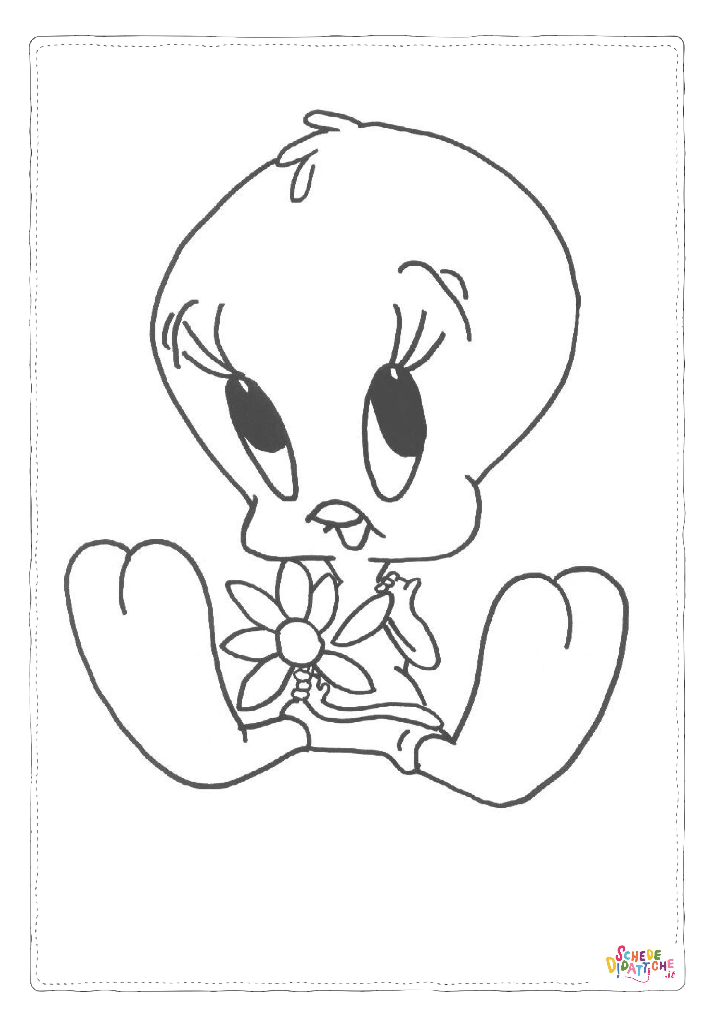 Disegno "Disegno di Titty da stampare e colorare 32" Disegno di Titty da stampare e colorare 32