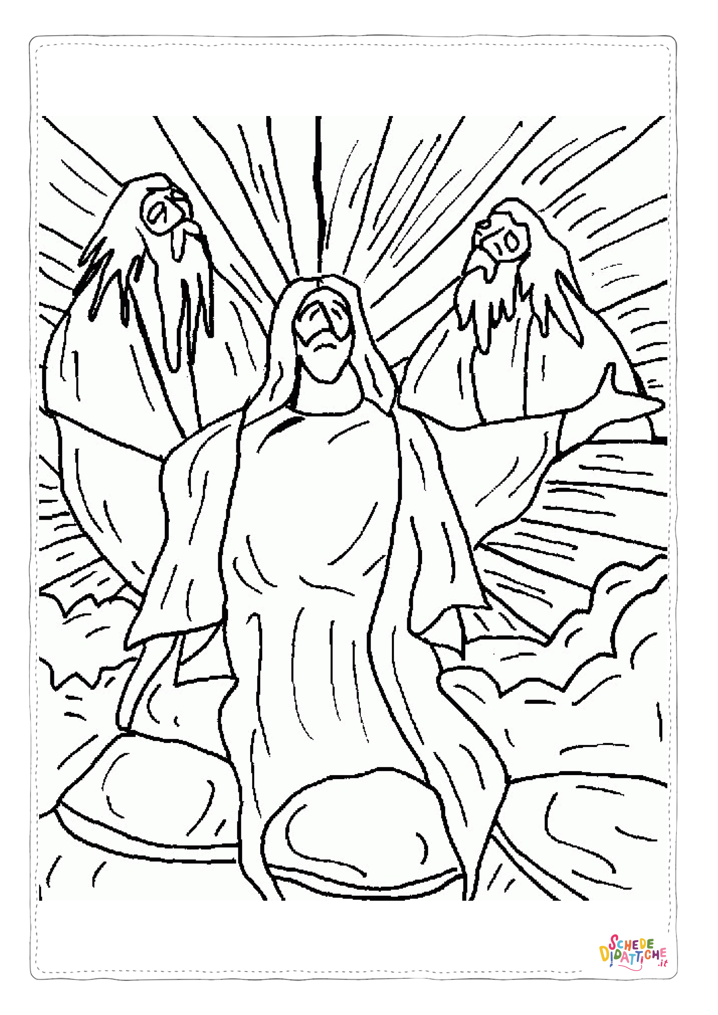 Disegno "Disegno di Cristianesimo da stampare e colorare 324" Disegno di Cristianesimo da stampare e colorare 324