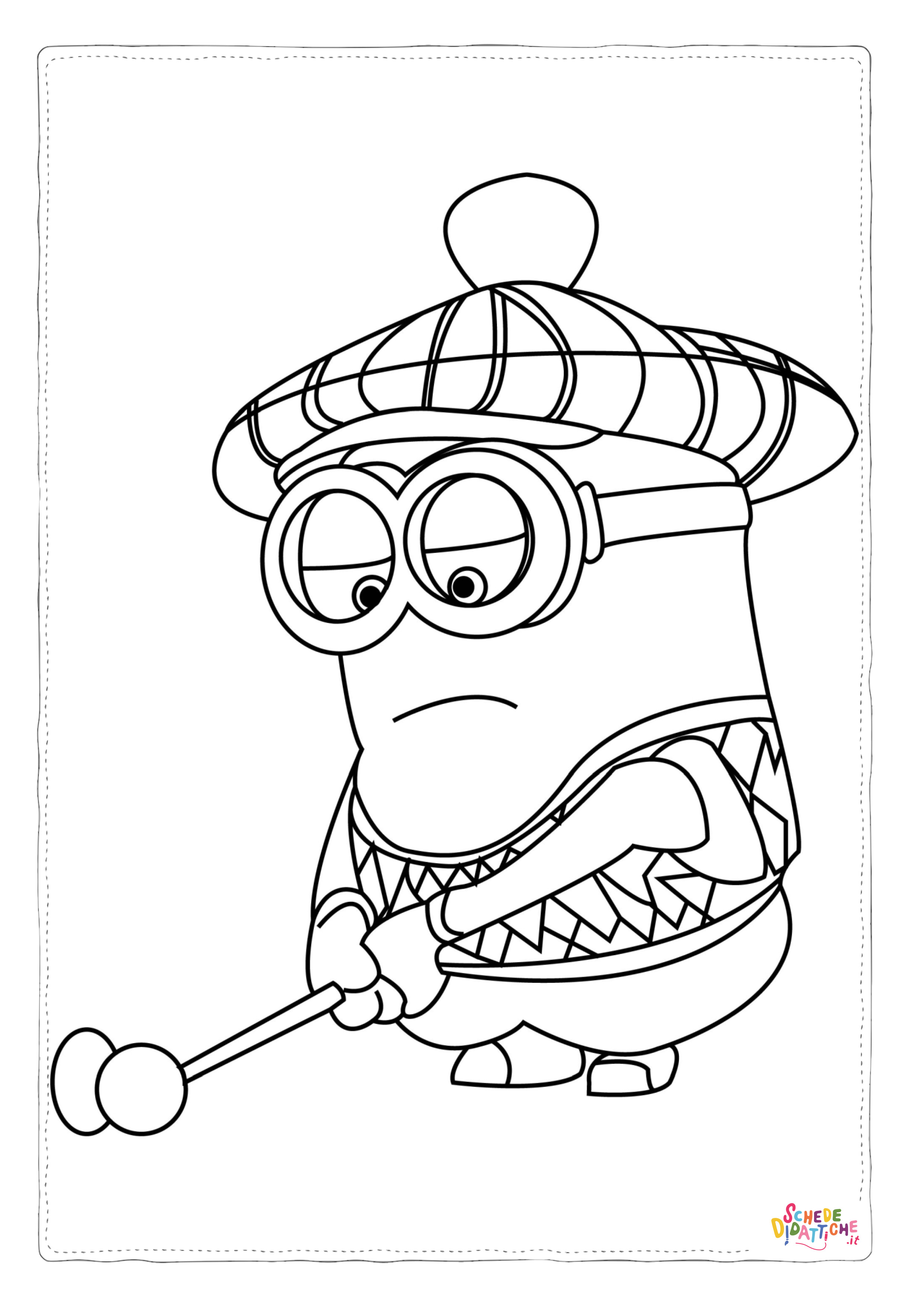 Disegno "Disegno di Cattivissimo me - Minions da stampare e colorare 21" Disegno di Cattivissimo me - Minions da stampare e colorare 21