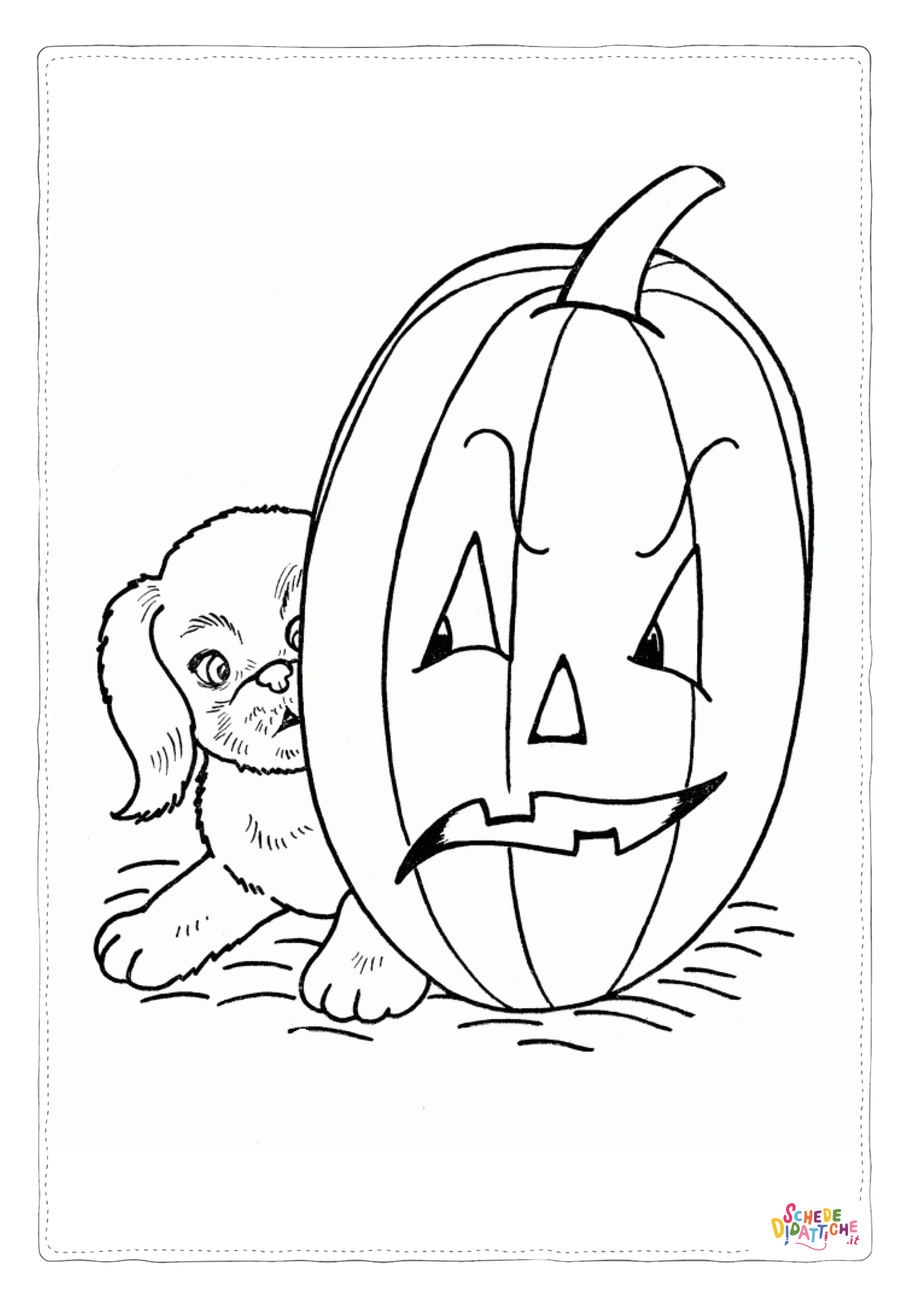 Disegno "Disegno di zucca di Halloween da stampare e colorare 167" Disegno di zucca di Halloween da stampare e colorare 167