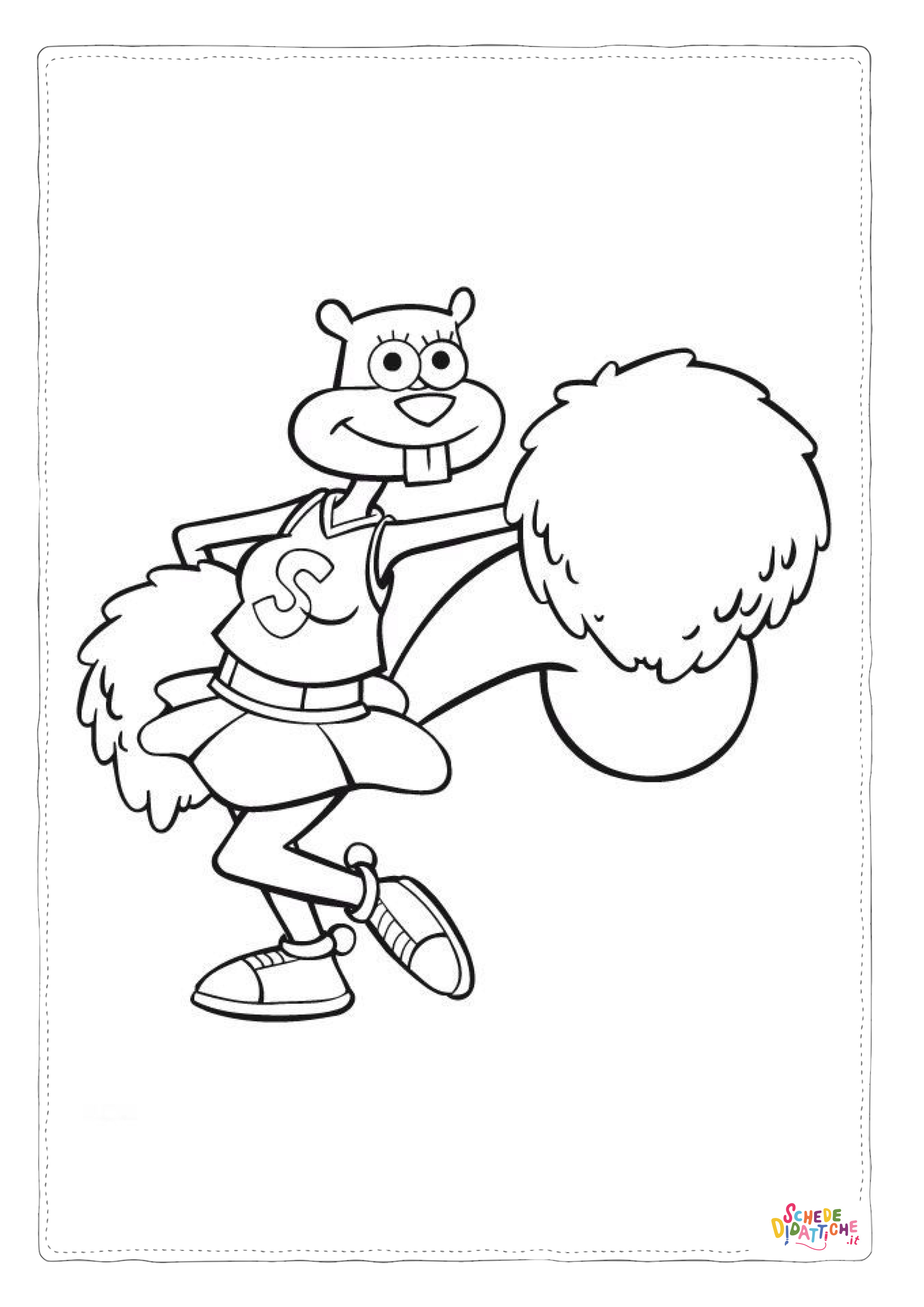 Disegno "Disegno di Spongebob da stampare e colorare 84" Disegno di Spongebob da stampare e colorare 84