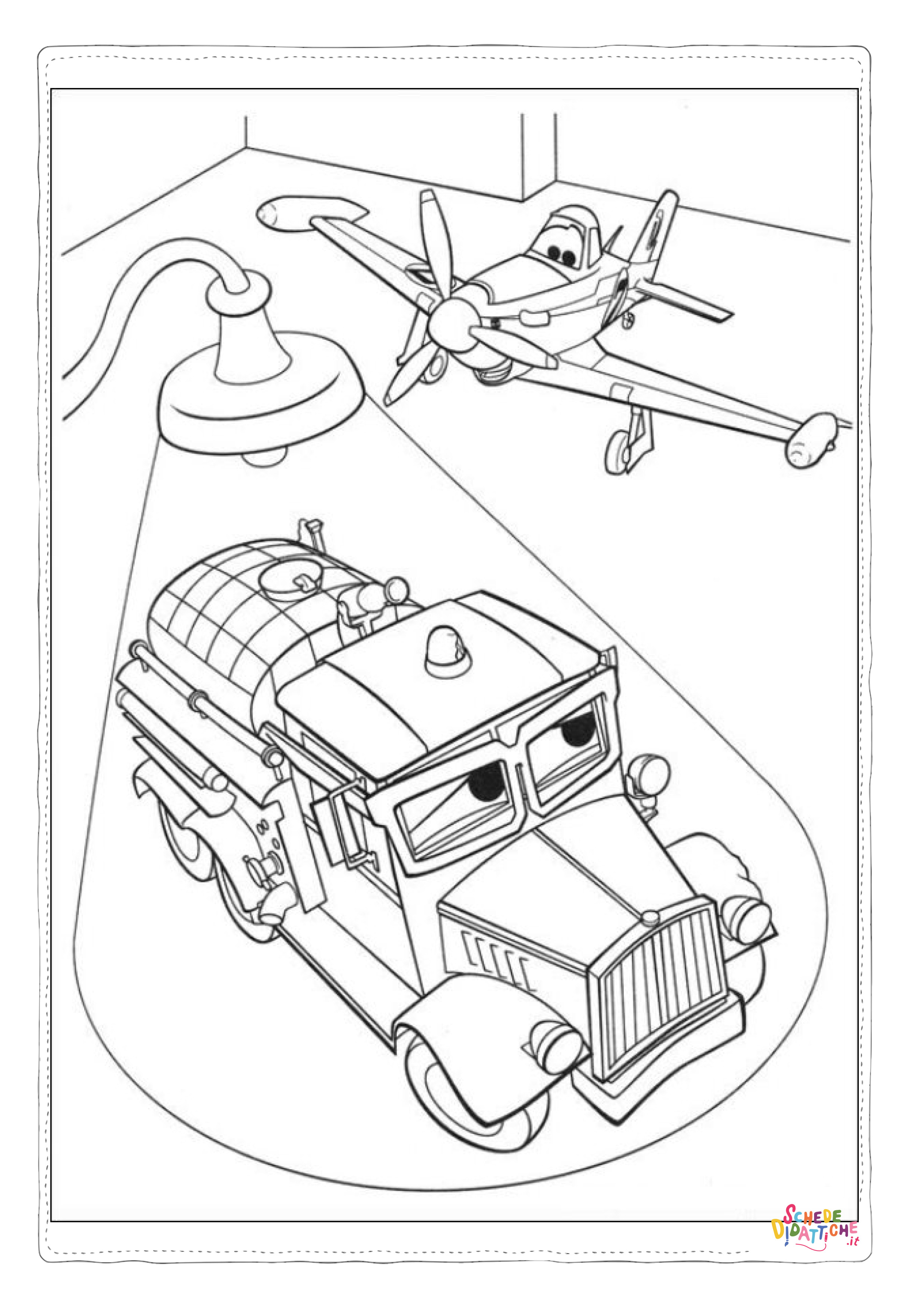 Disegno "Disegno di Cars da stampare e colorare 21" Disegno di Cars da stampare e colorare 21