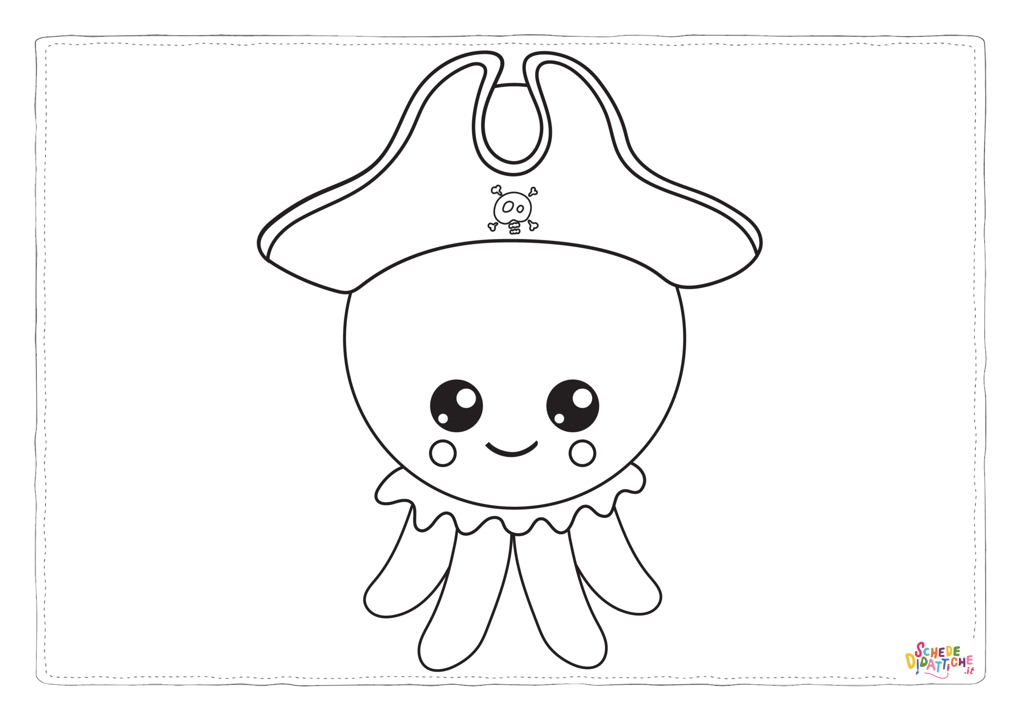 Disegno "OCTOPUS-PIRATE-01" OCTOPUS-PIRATE-01