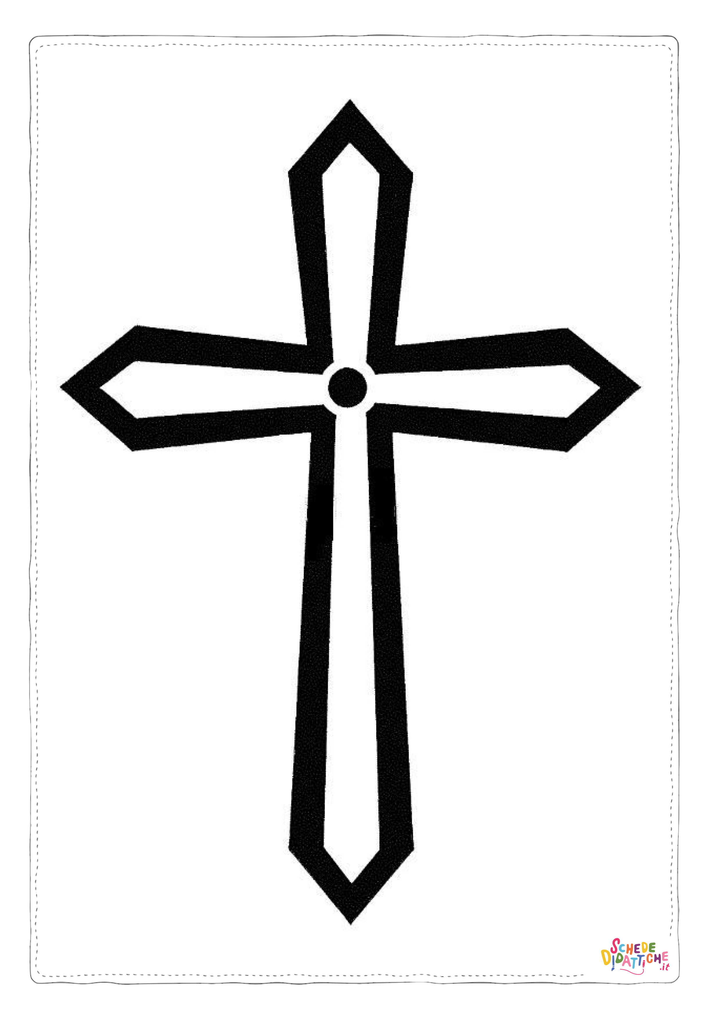 Disegno di Cristianesimo da stampare e colorare 102