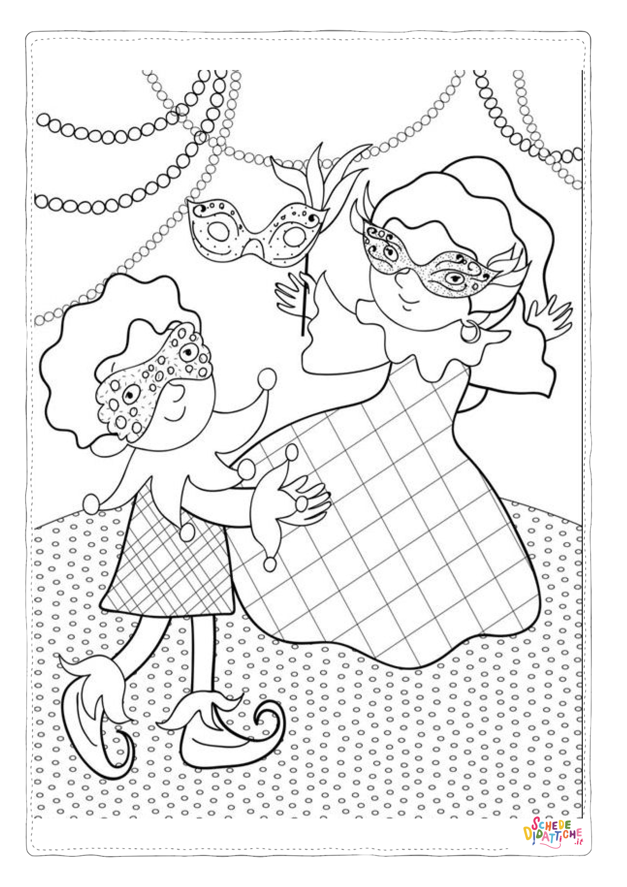 Disegno "Disegno di maschera da stampare e colorare 23" Disegno di maschera da stampare e colorare 23