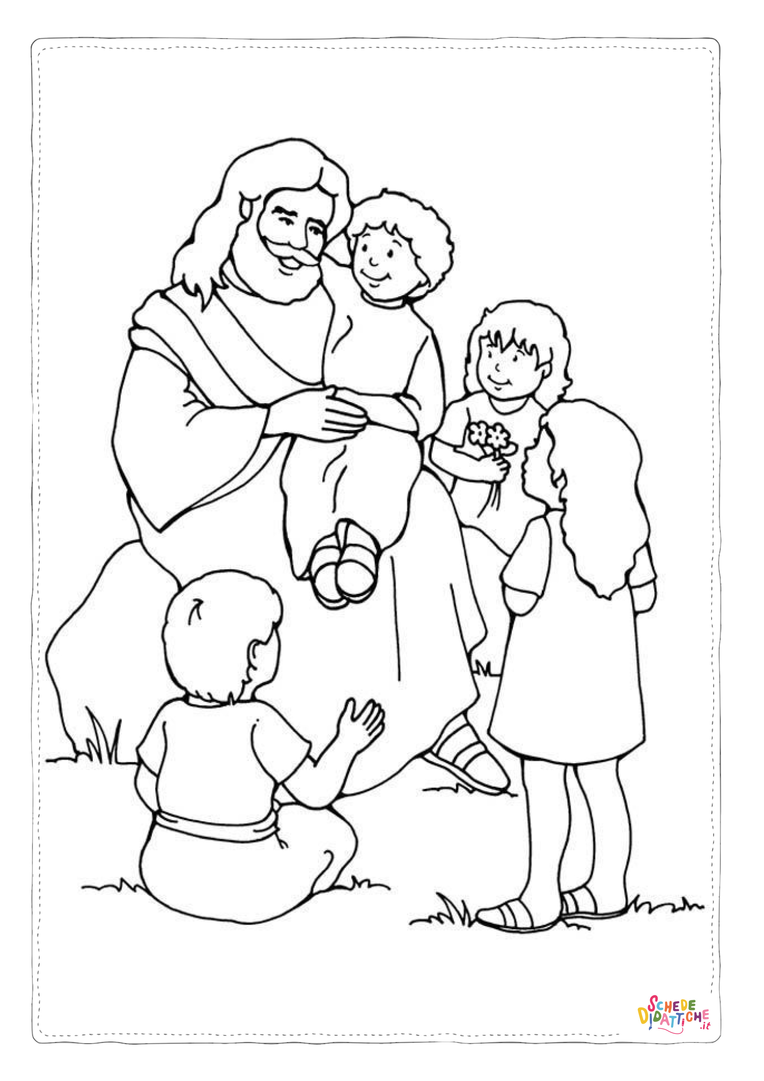Disegno "Disegno di Cristianesimo da stampare e colorare 24" Disegno di Cristianesimo da stampare e colorare 24