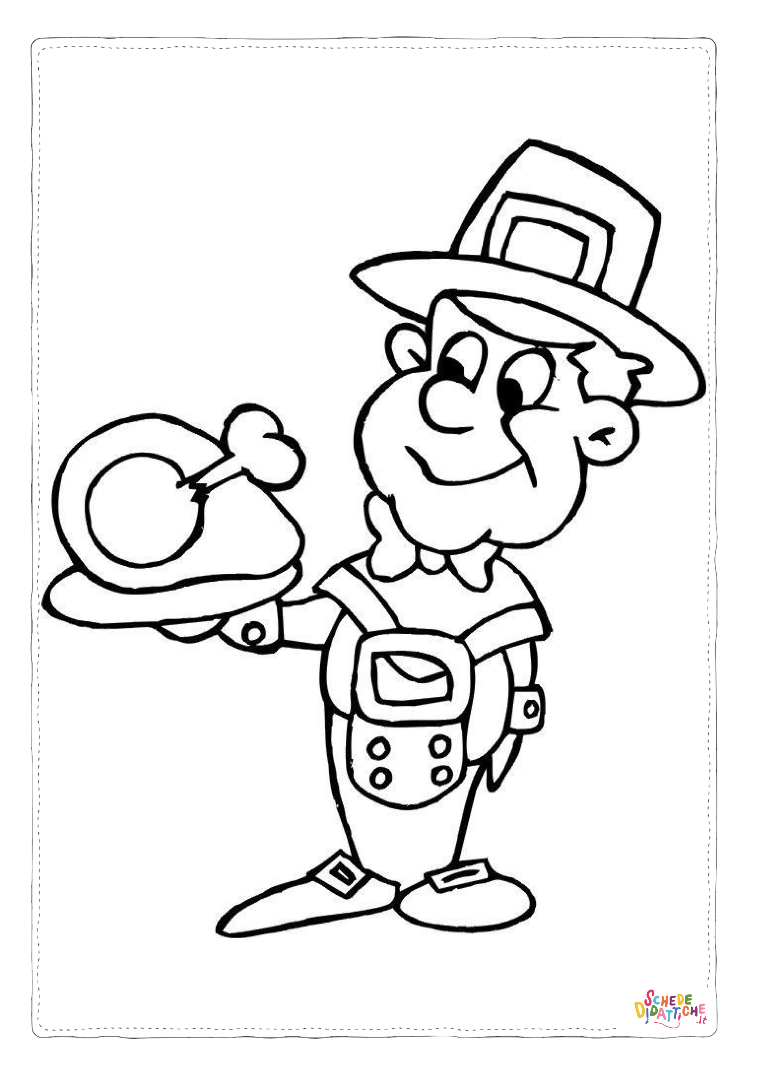Disegno "Disegno di carne da stampare e colorare 28" Disegno di carne da stampare e colorare 28