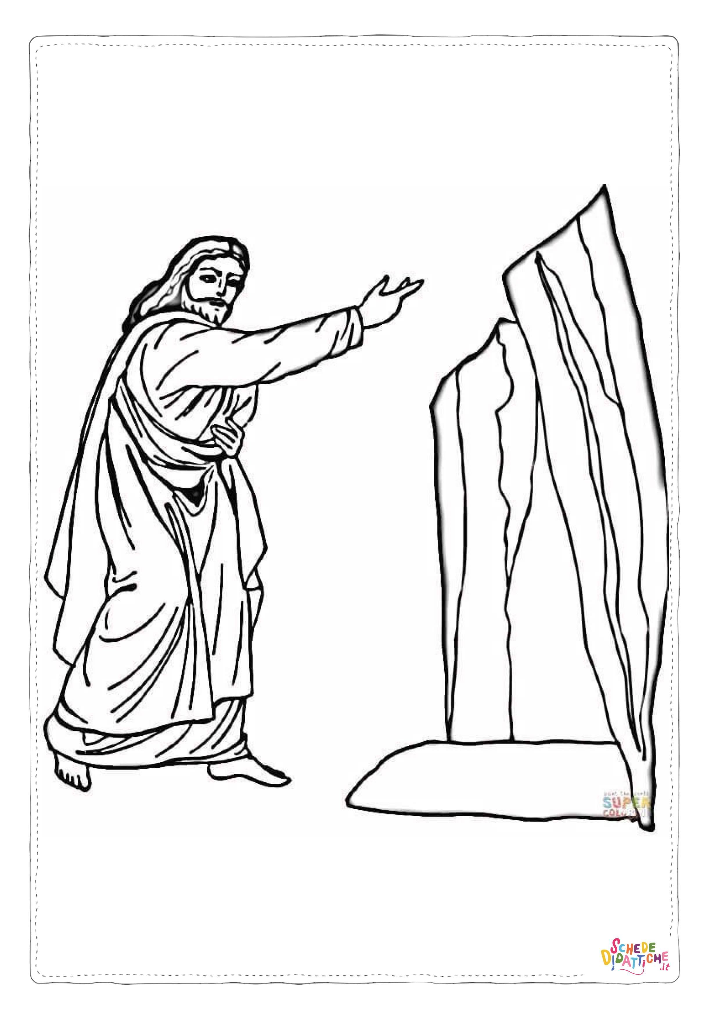 Disegno "Disegno di Cristianesimo da stampare e colorare 25" Disegno di Cristianesimo da stampare e colorare 25