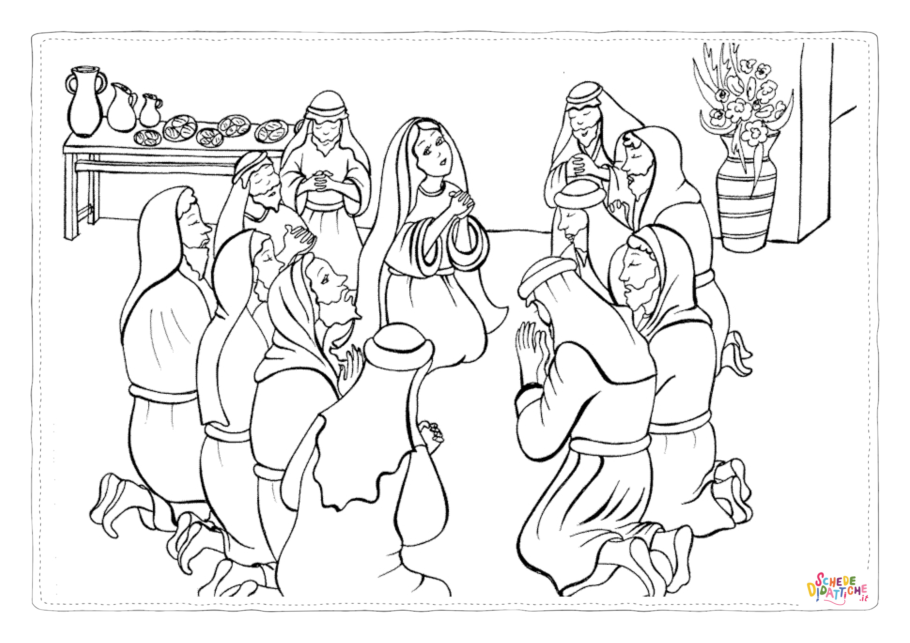 Disegno "Disegno di Cristianesimo da stampare e colorare 248" Disegno di Cristianesimo da stampare e colorare 248