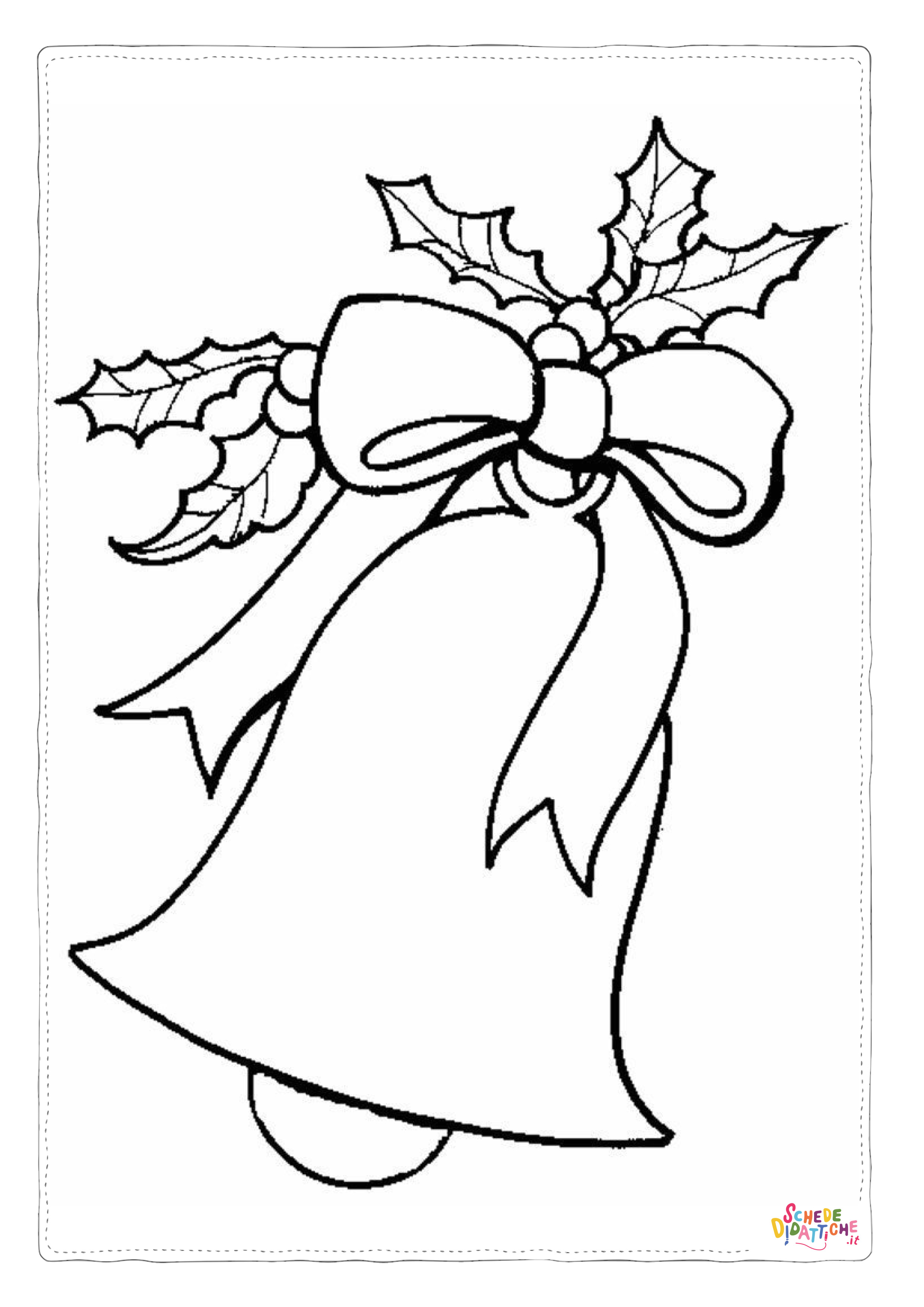 Disegno "Disegno di campanella da stampare e colorare 52" Disegno di campanella da stampare e colorare 52