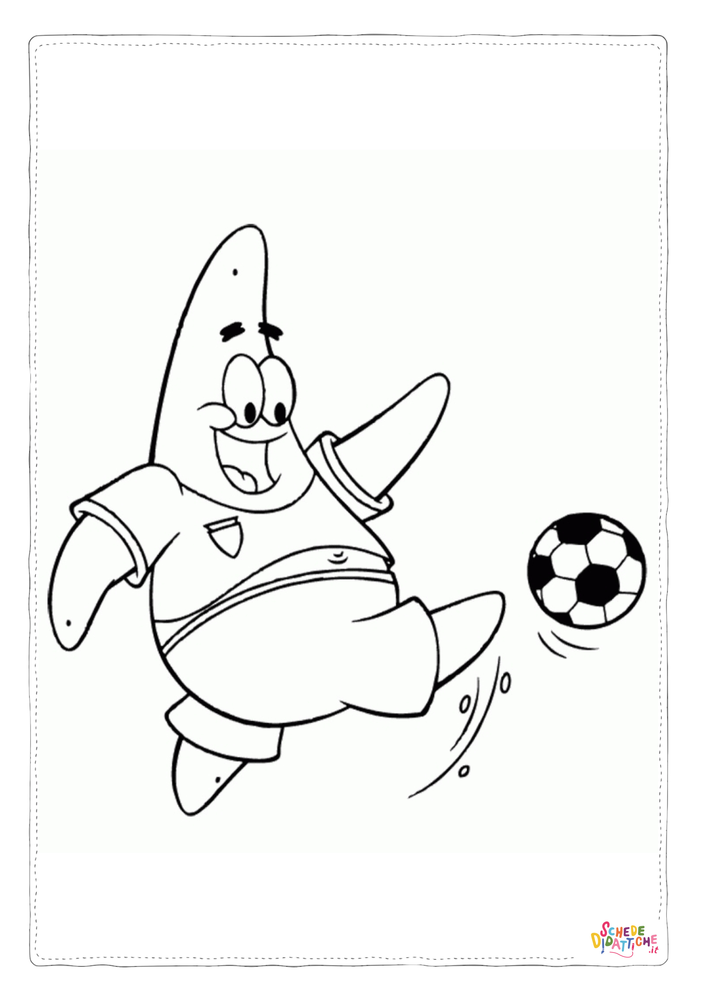Disegno di Spongebob da stampare e colorare 25