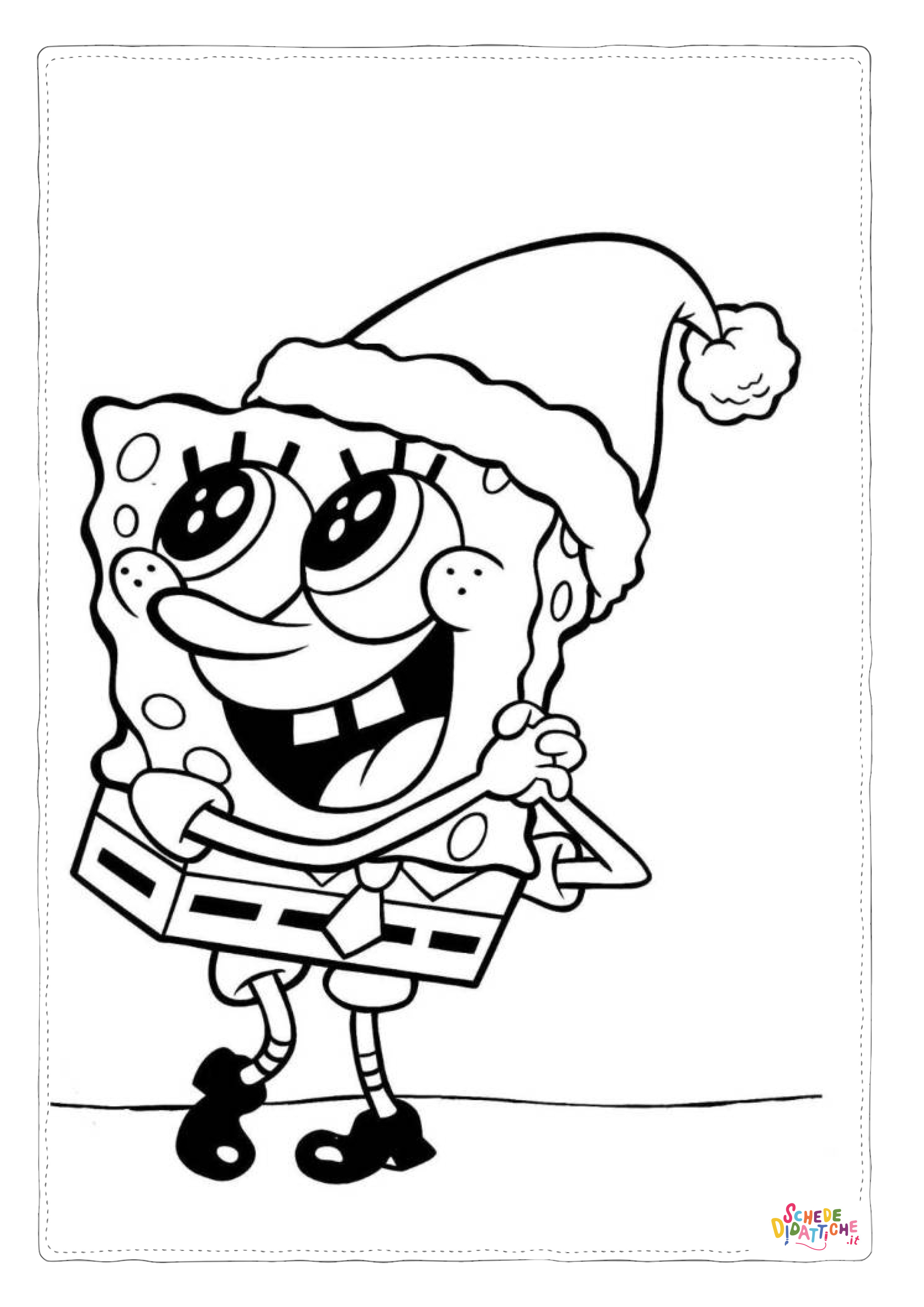 Disegno di Spongebob da stampare e colorare 37