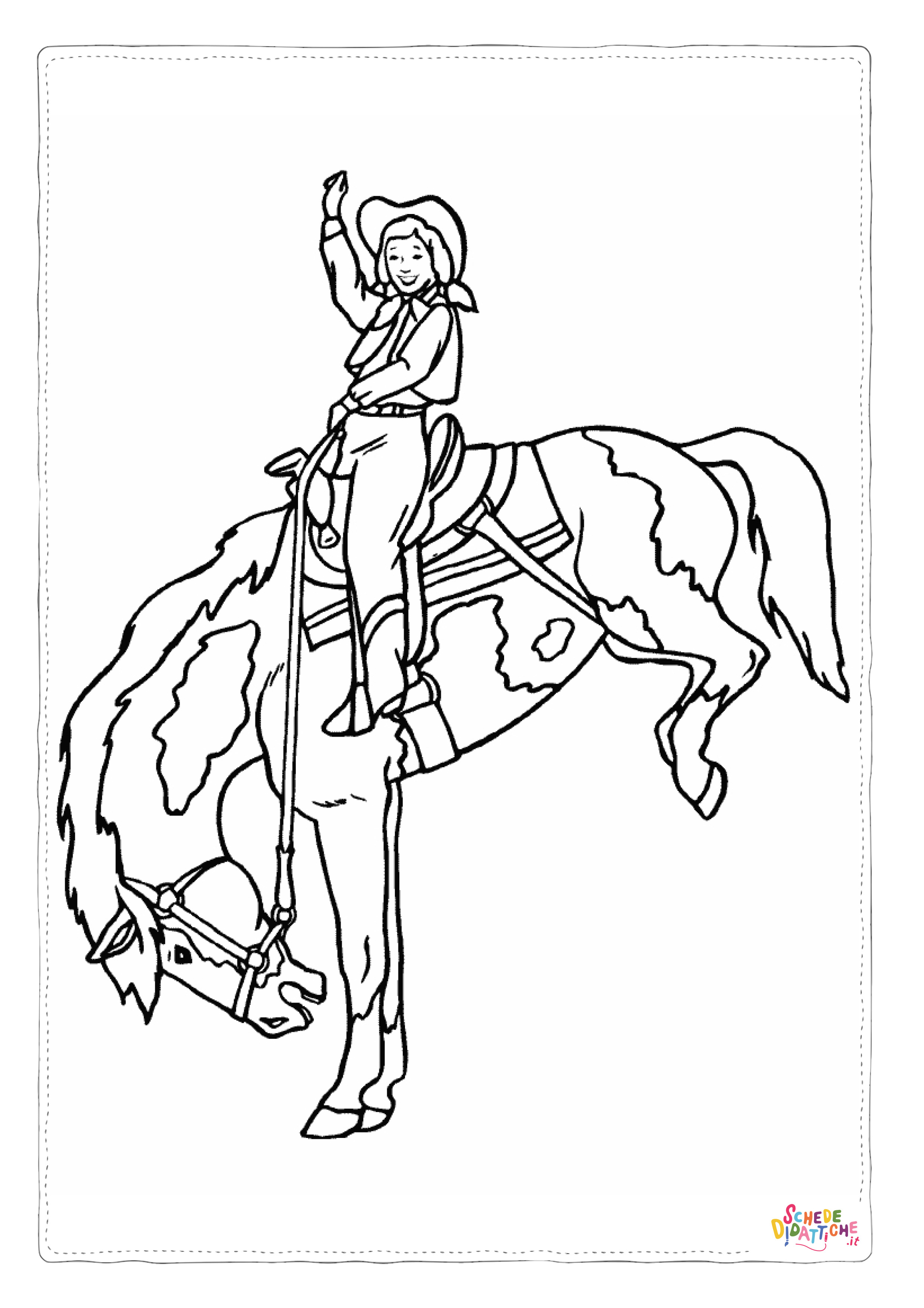 Disegno "Disegno di il selvaggio west da stampare e colorare 6" Disegno di il selvaggio west da stampare e colorare 6