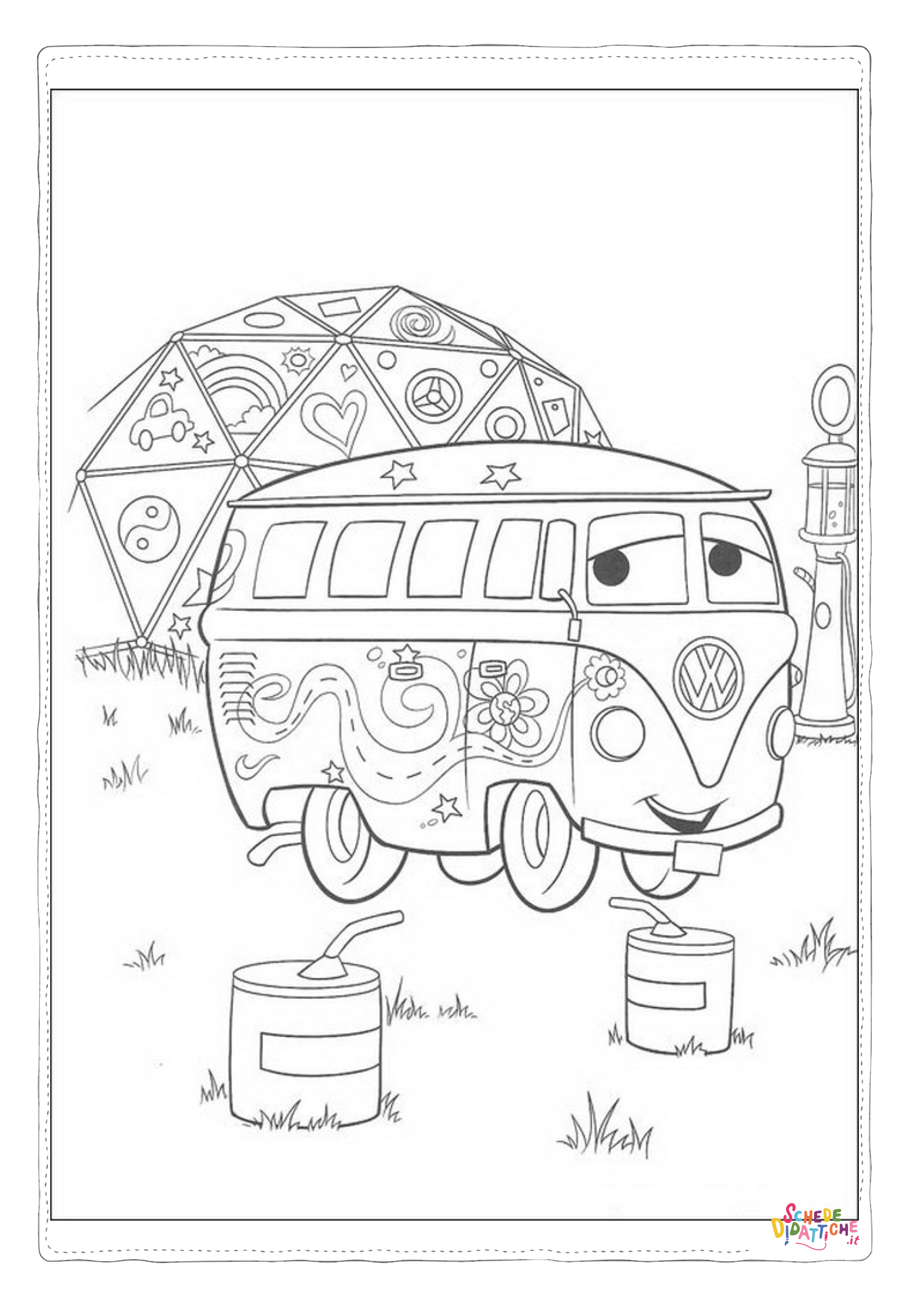 Disegno "Disegno di Cars da stampare e colorare 64" Disegno di Cars da stampare e colorare 64