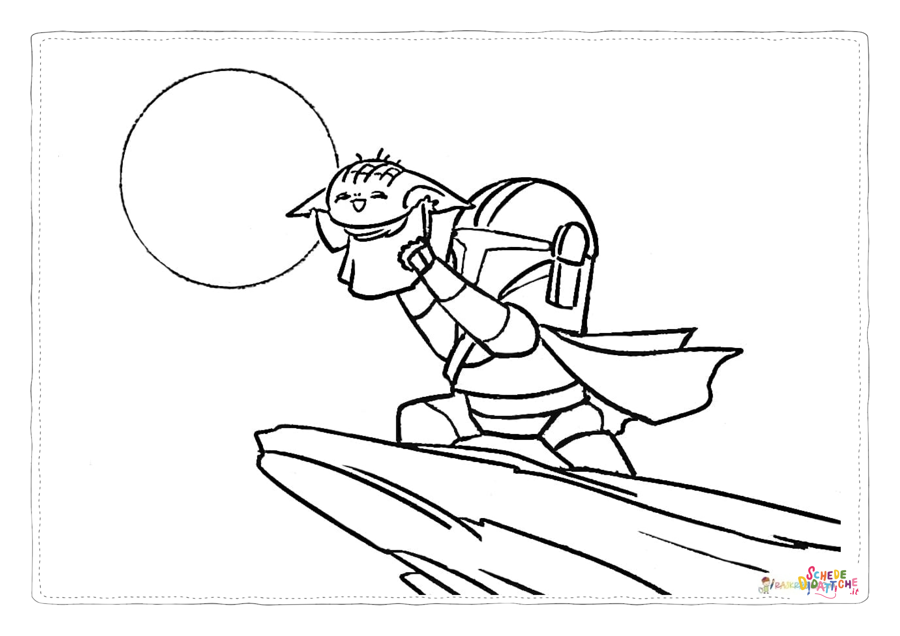 Disegno "Disegno di Star Wars da stampare e colorare 2" Disegno di Star Wars da stampare e colorare 2