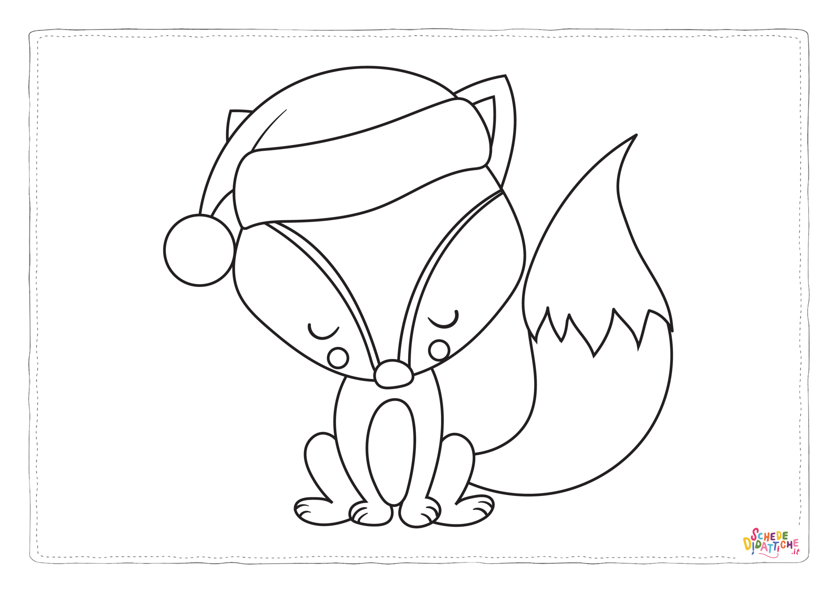 Disegno "WINTER-FOXES-STAMPS-01" WINTER-FOXES-STAMPS-01