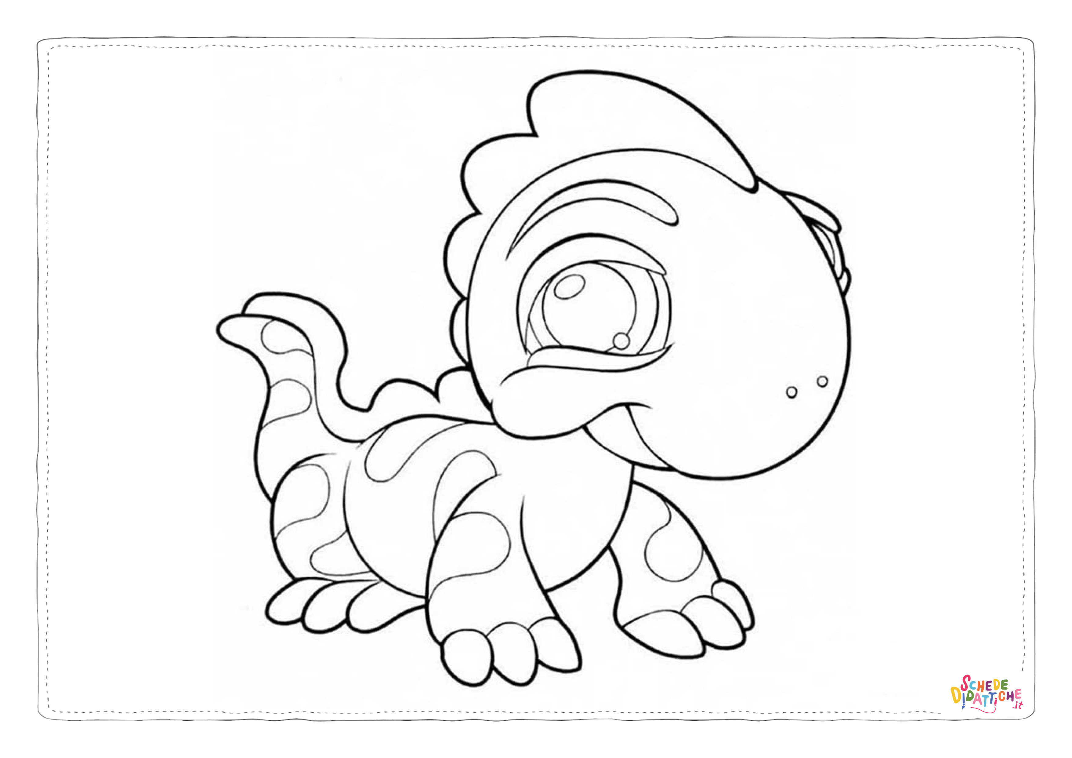 Disegno "Disegno di Apatosauro da stampare e colorare 5" Disegno di Apatosauro da stampare e colorare 5