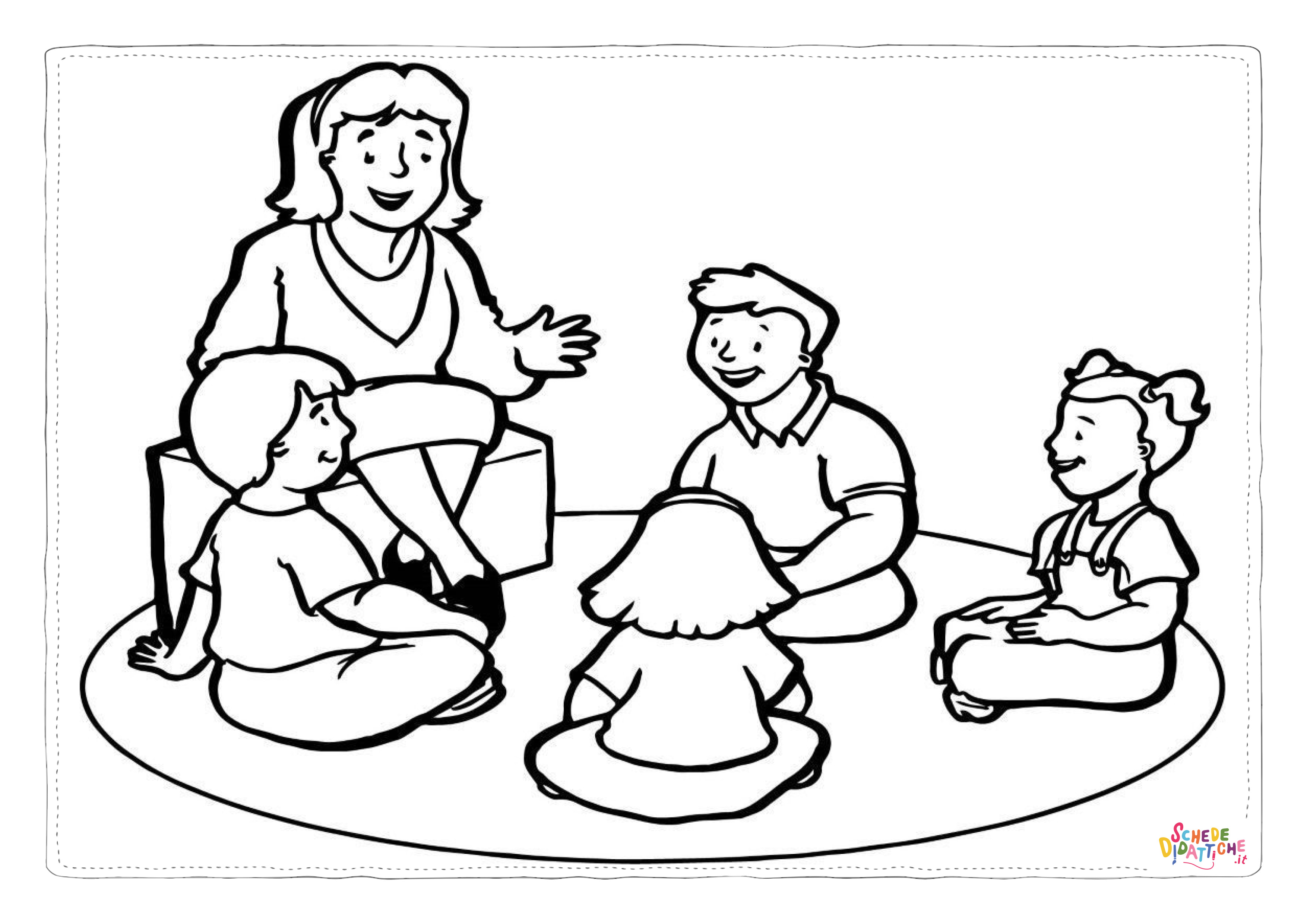Disegno "Disegno di scuola da stampare e colorare 26" Disegno di scuola da stampare e colorare 26