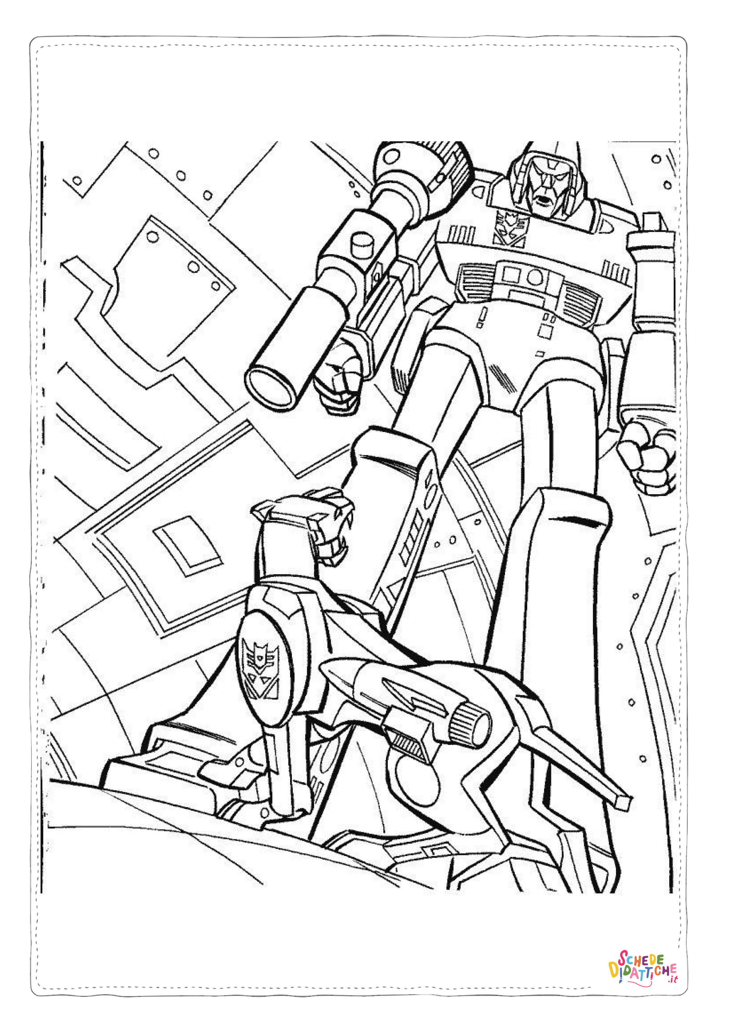Disegno "Disegno di Transformers da stampare e colorare 72" Disegno di Transformers da stampare e colorare 72